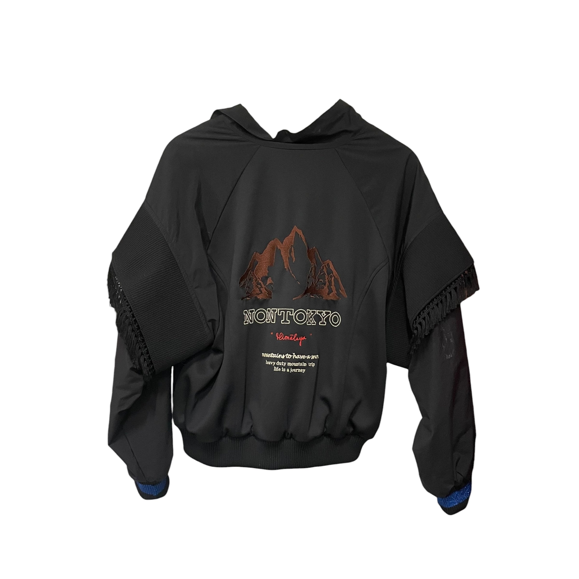 NON TOKYO/Jacket/FREE/Polyester/BLK/Graphic/NON23A0708/HIMALAYA ON BACK view 2
