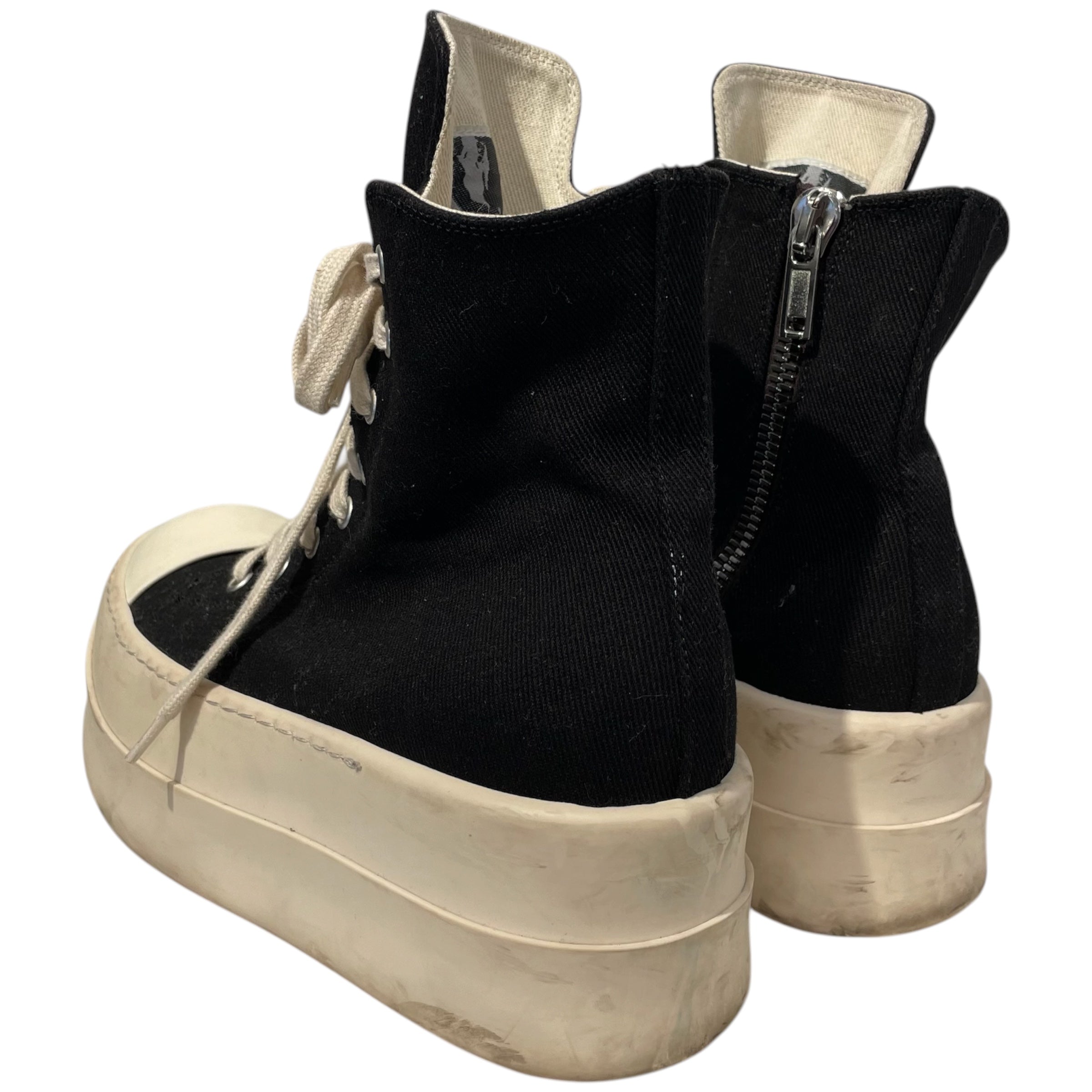 RICK OWENS DRKSHDW/Hi-Sneakers/EU 39/Denim/BLK/Platform/ view 2