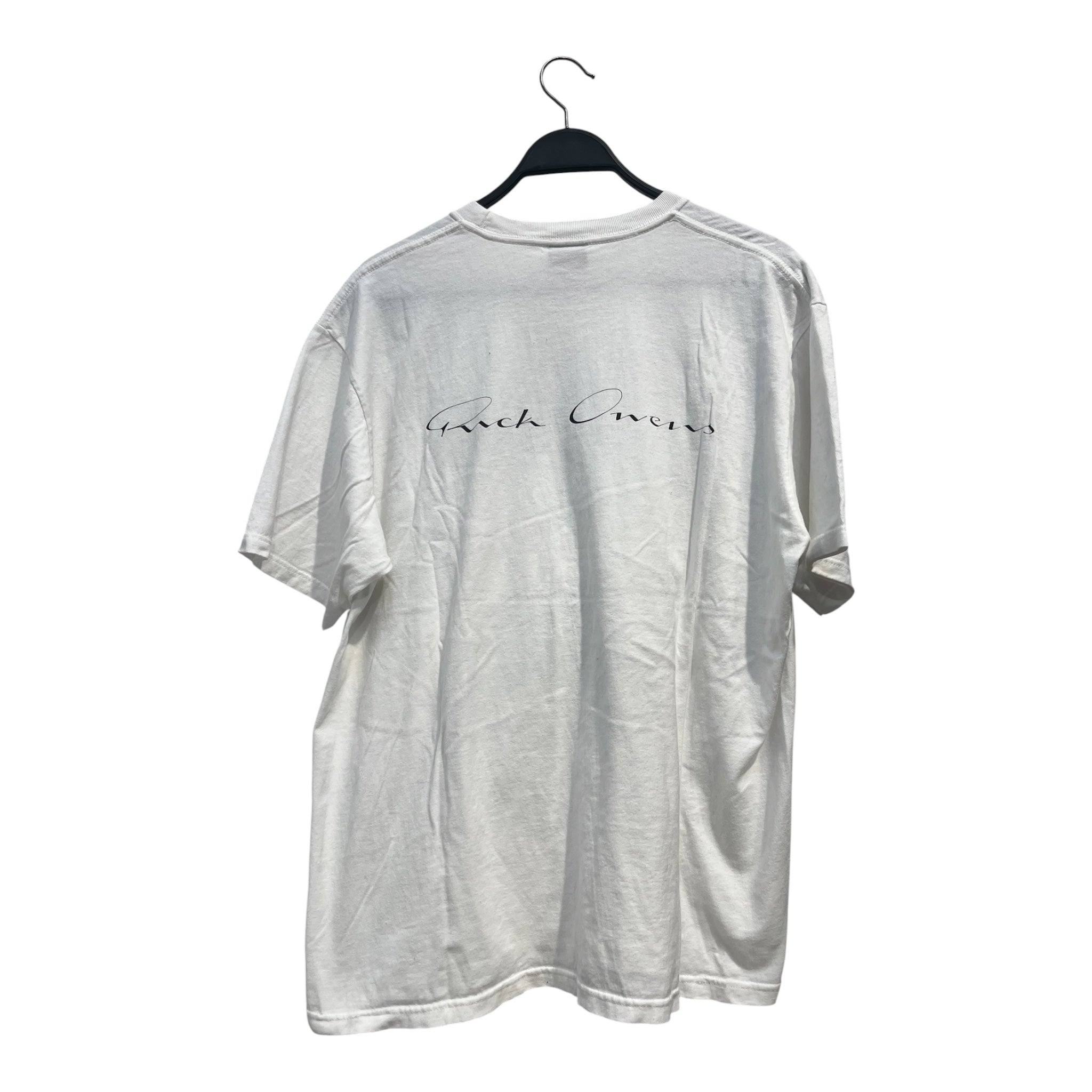 STUSSY/Rick Owens/T-Shirt/L/Cotton/WHT/Graphic/WORLD TOUR FW20 NY LA TOKYO view 2