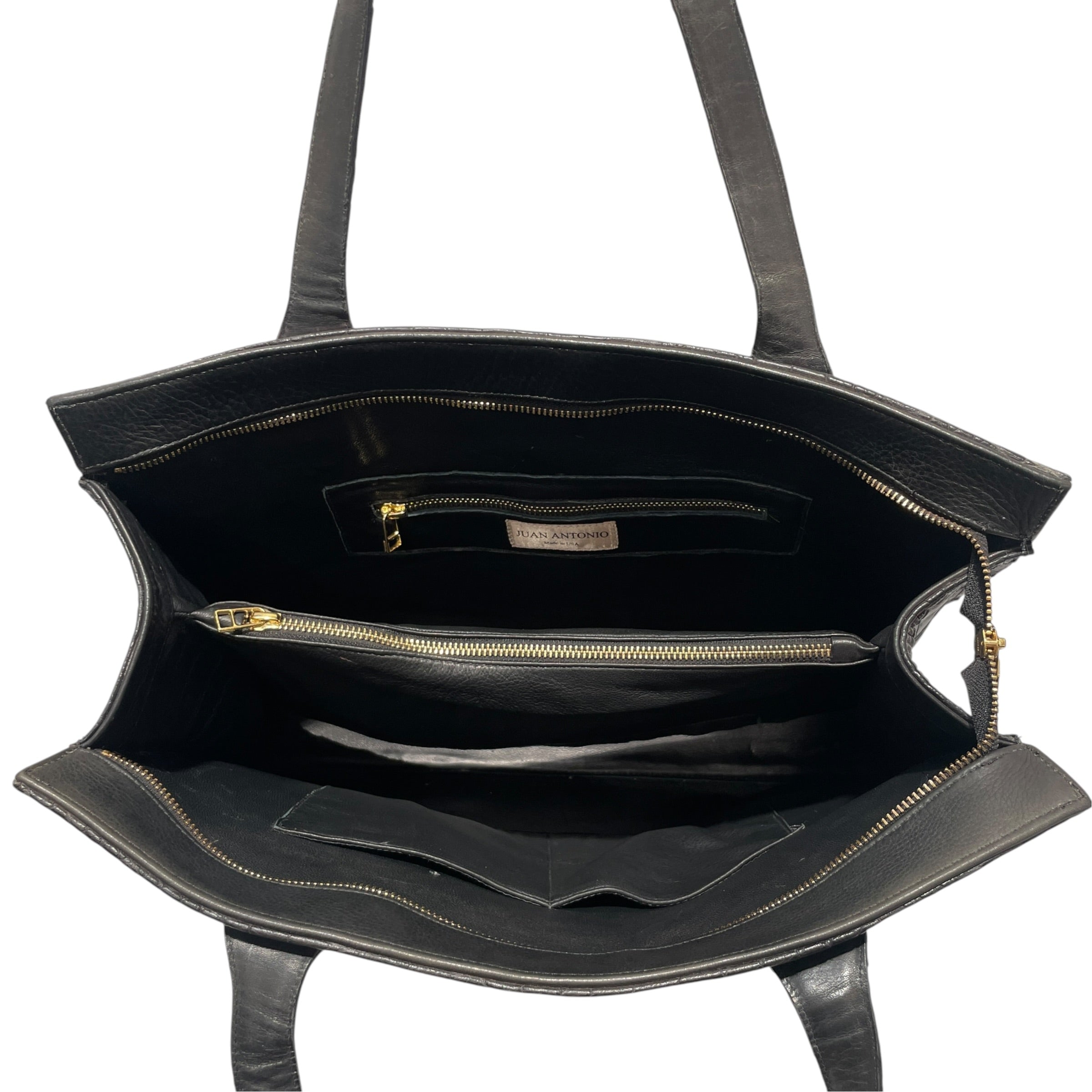 JUAN ANTONIO/Hand Bag/Leather/BLK/ view 4