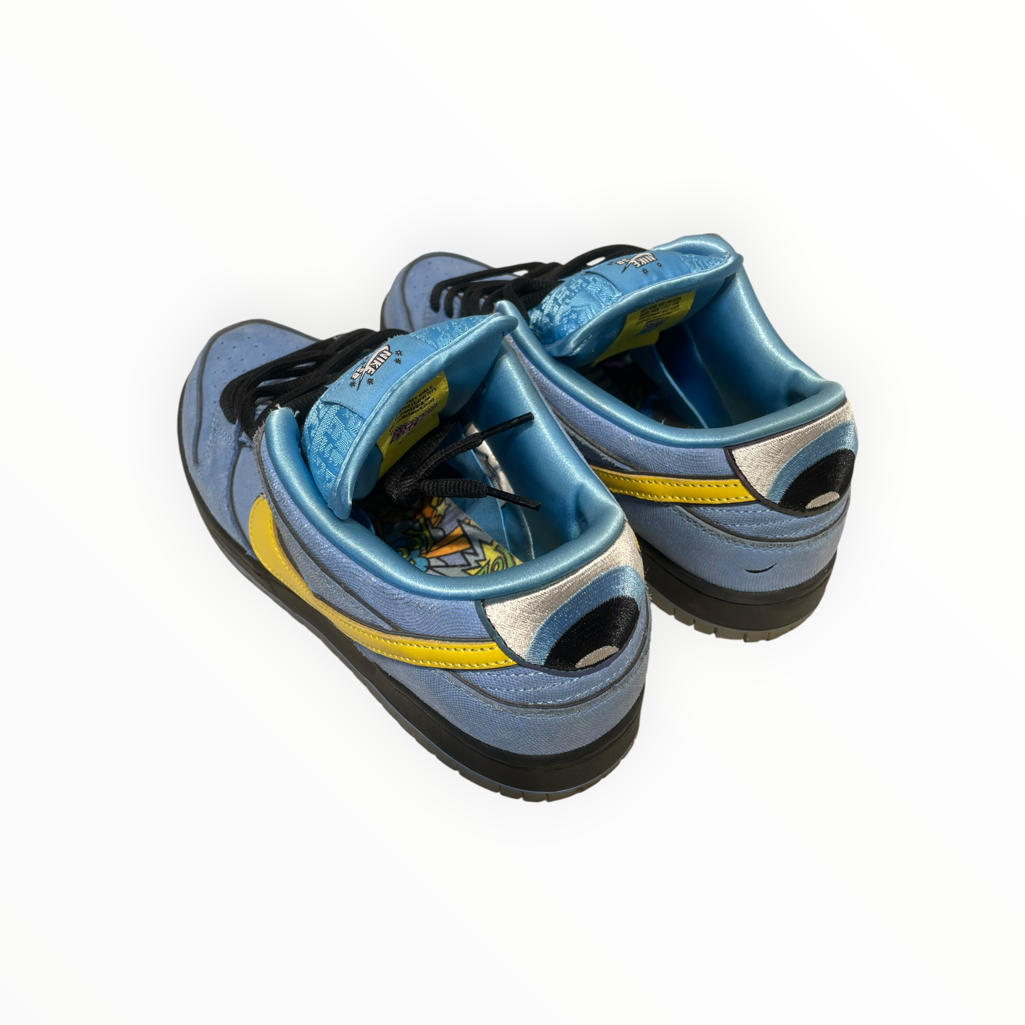 NIKE SB/Low-Sneakers/US 10/Cotton/BLU/Bubbles PowerPuff Girl view 2