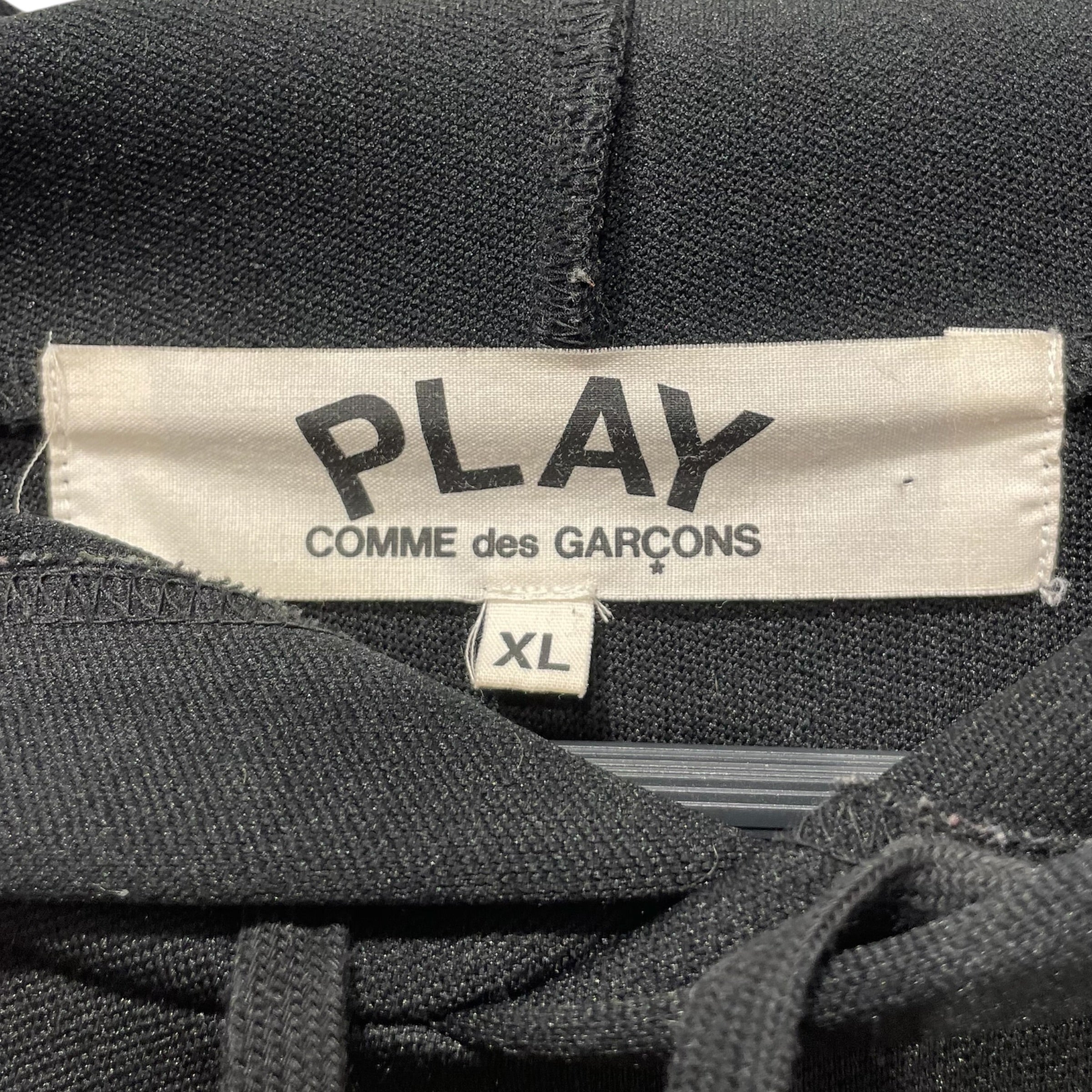 PLAY COMME des GARCONS/Hoodie/XL/Polyester/BLK/ view 4