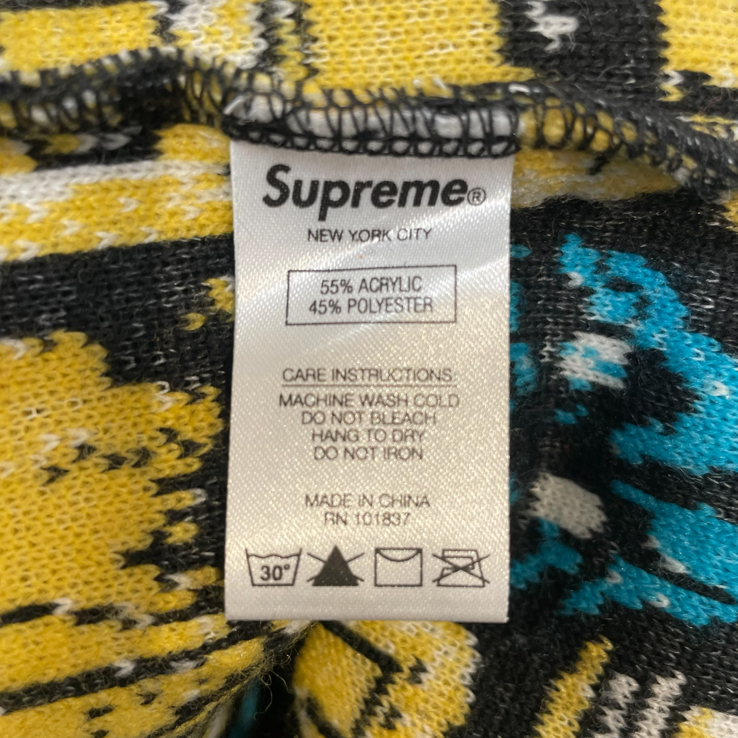 Supreme/Fleece Jkt/L/Wool/MLT/All Over Print/SAINT MICHAEL ZIP UP view 4