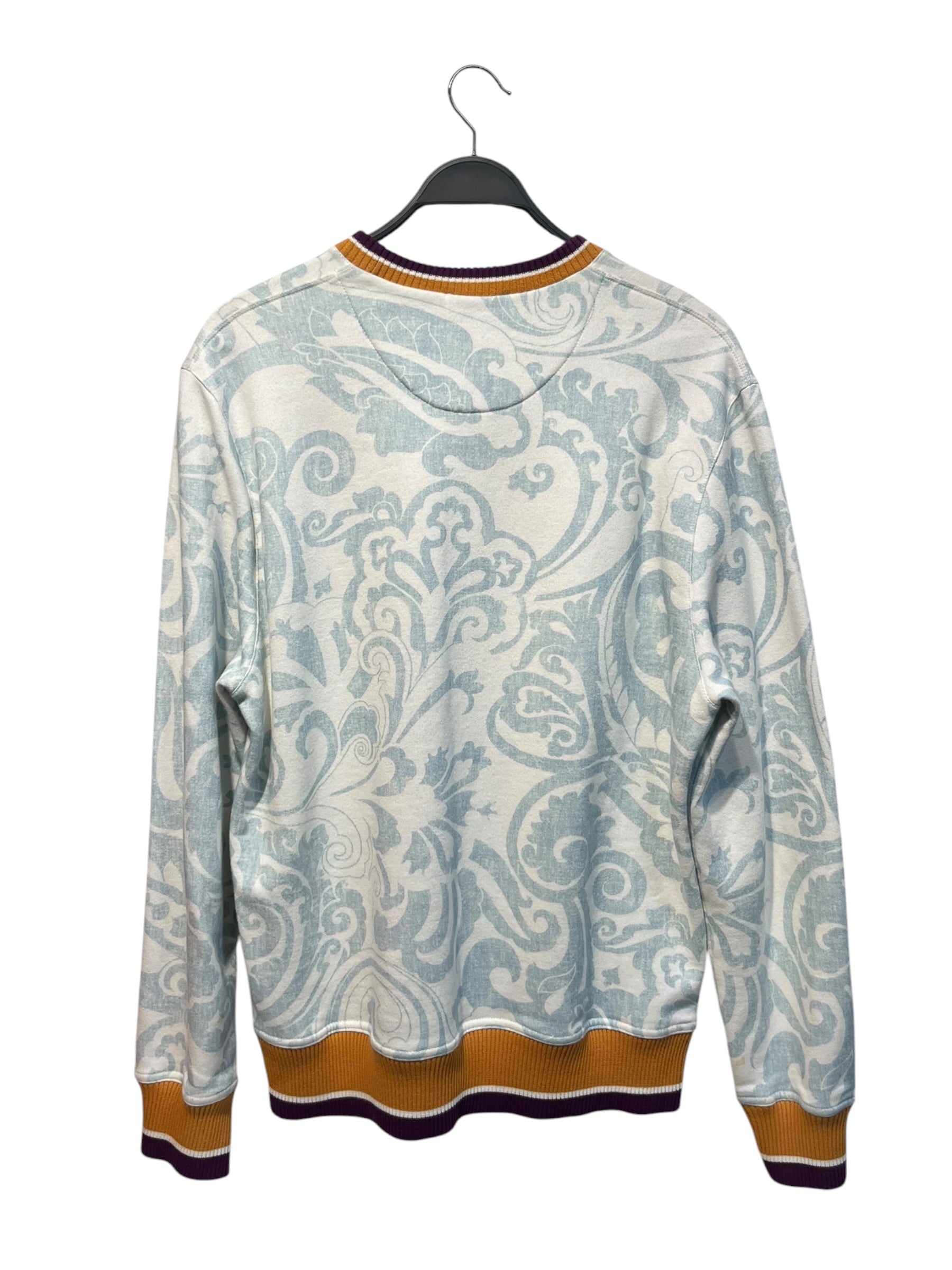 ETRO/Sweatshirt/L/All Over Print/Cotton/WHT/ view 2