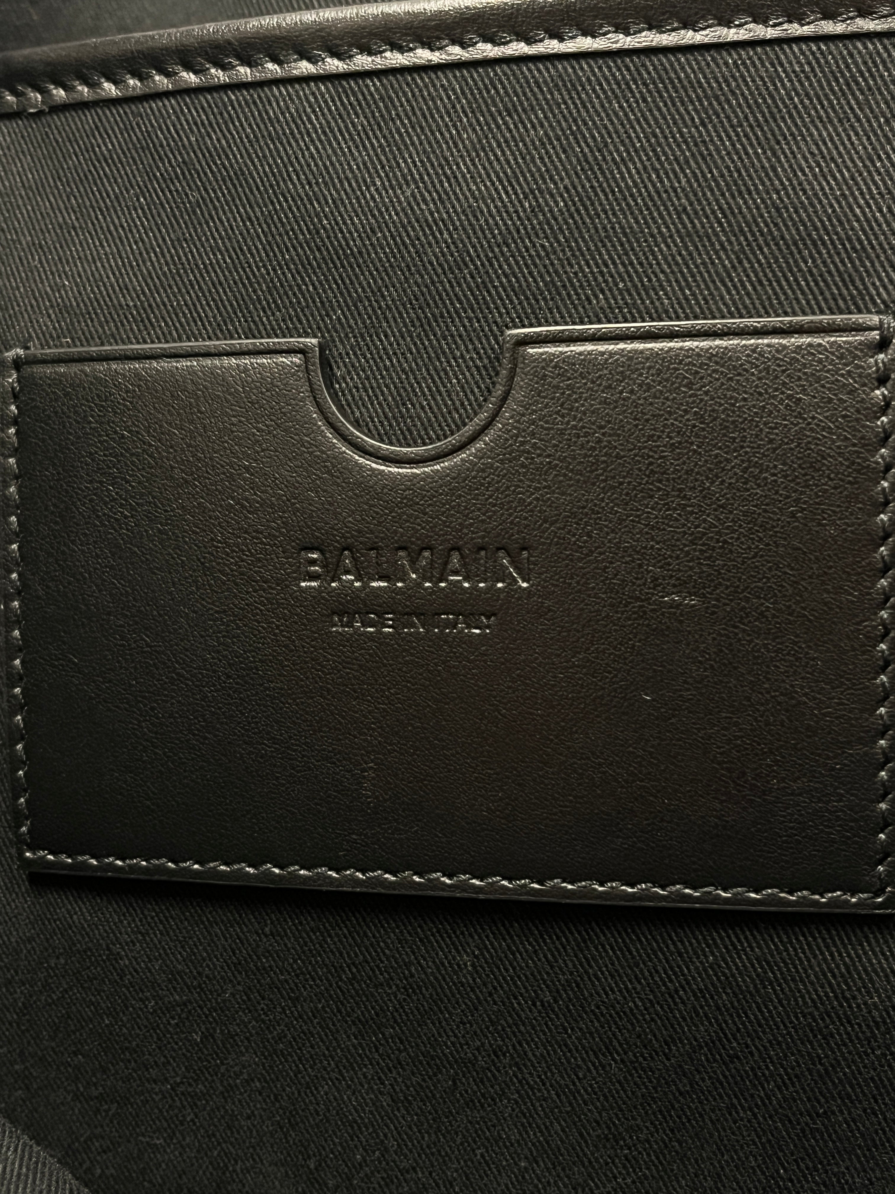 BALMAIN/Tote Bag/Cotton/BEG/B-Army Canvas Tote view 7