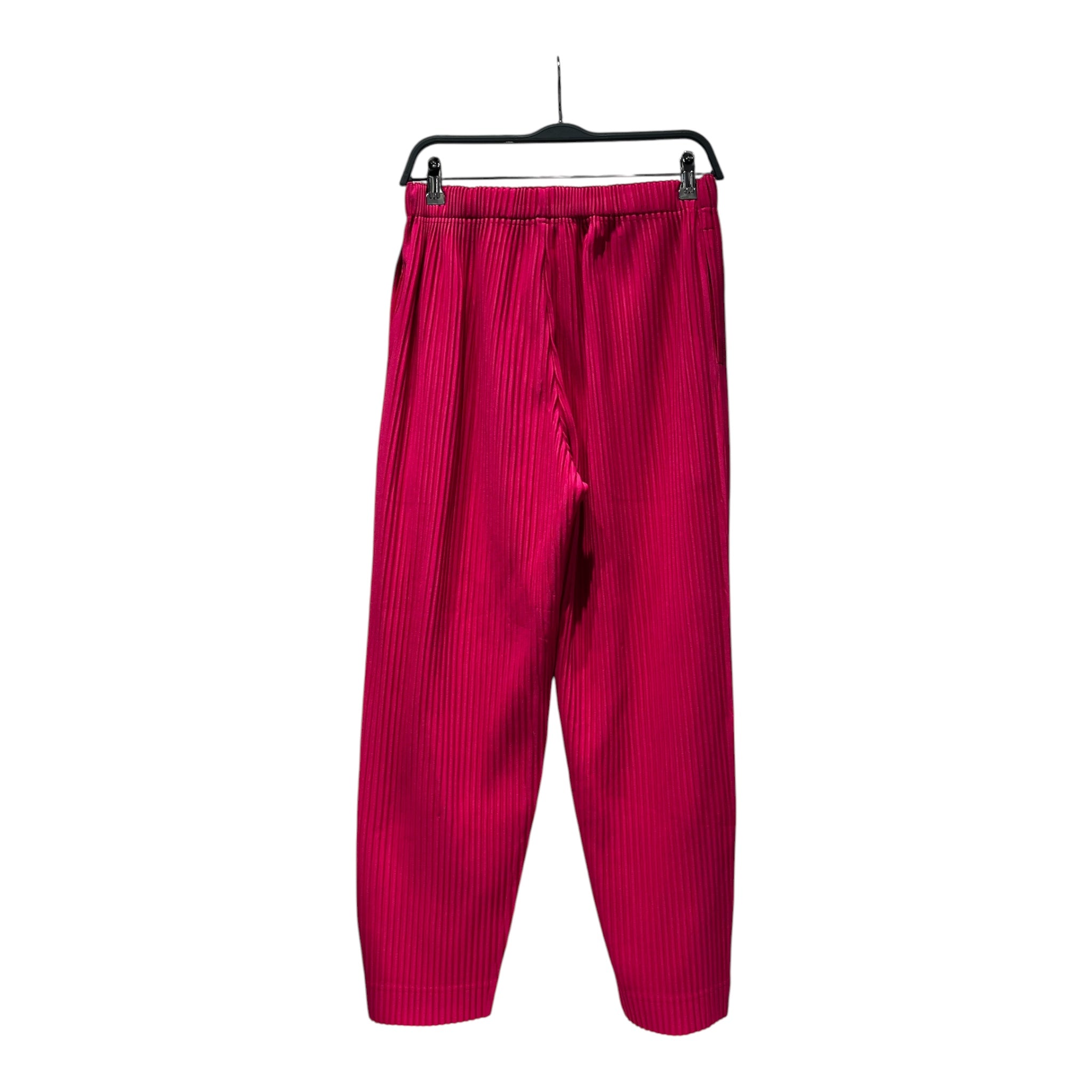 HOMME PLISSE ISSEY MIYAKE/Straight Pants/1/Polyester/PNK/Pink Pleats view 2