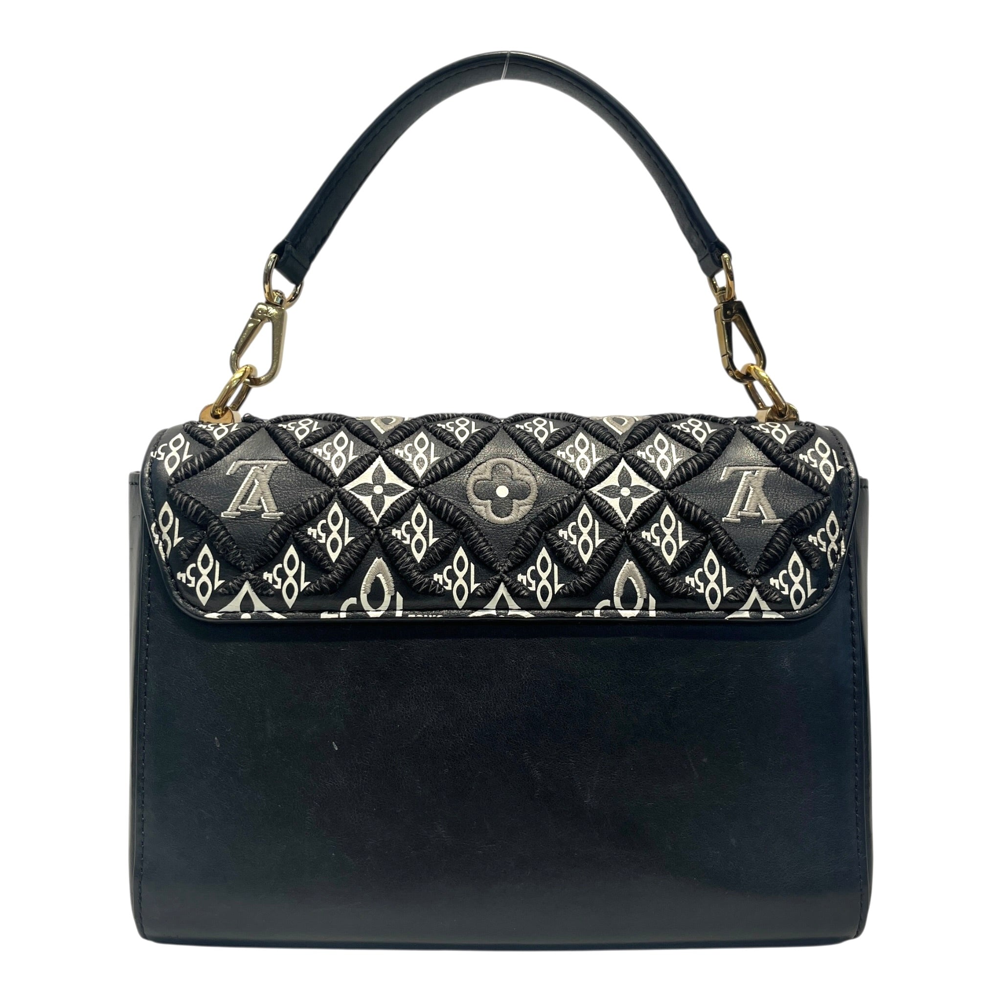 LOUIS VUITTON/Hand Bag/OS/All Over Print/Leather/BLK/1854 ALLVR PRNT view 2