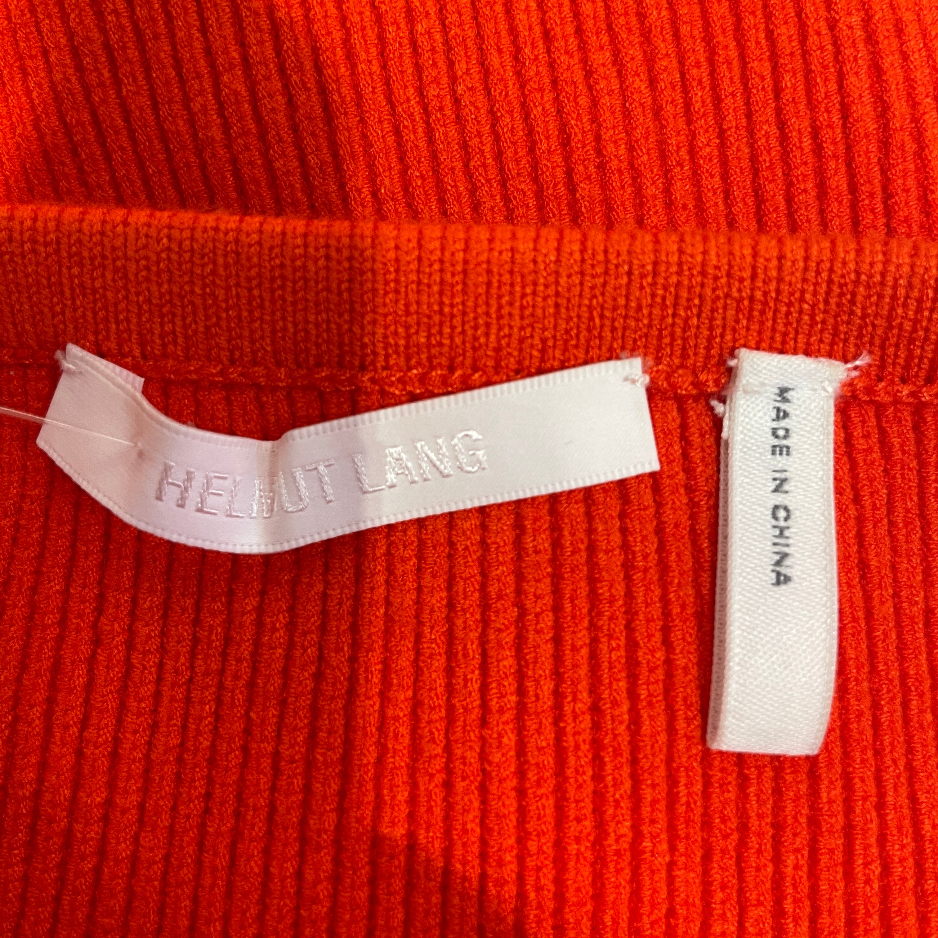 Helmut Lang/LS Dress/XS/Cotton/ORN/HELMUT LANG LS DRESS view 4