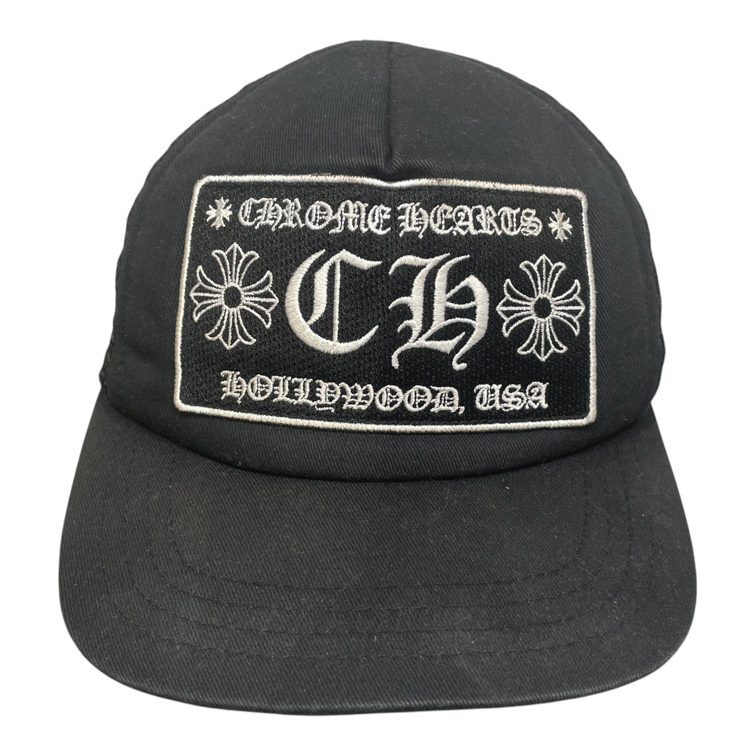 CHROME HEARTS/Cap/OS/Cotton/BLK/M's/CHROME HOLLYWOOD USA CAP view 1