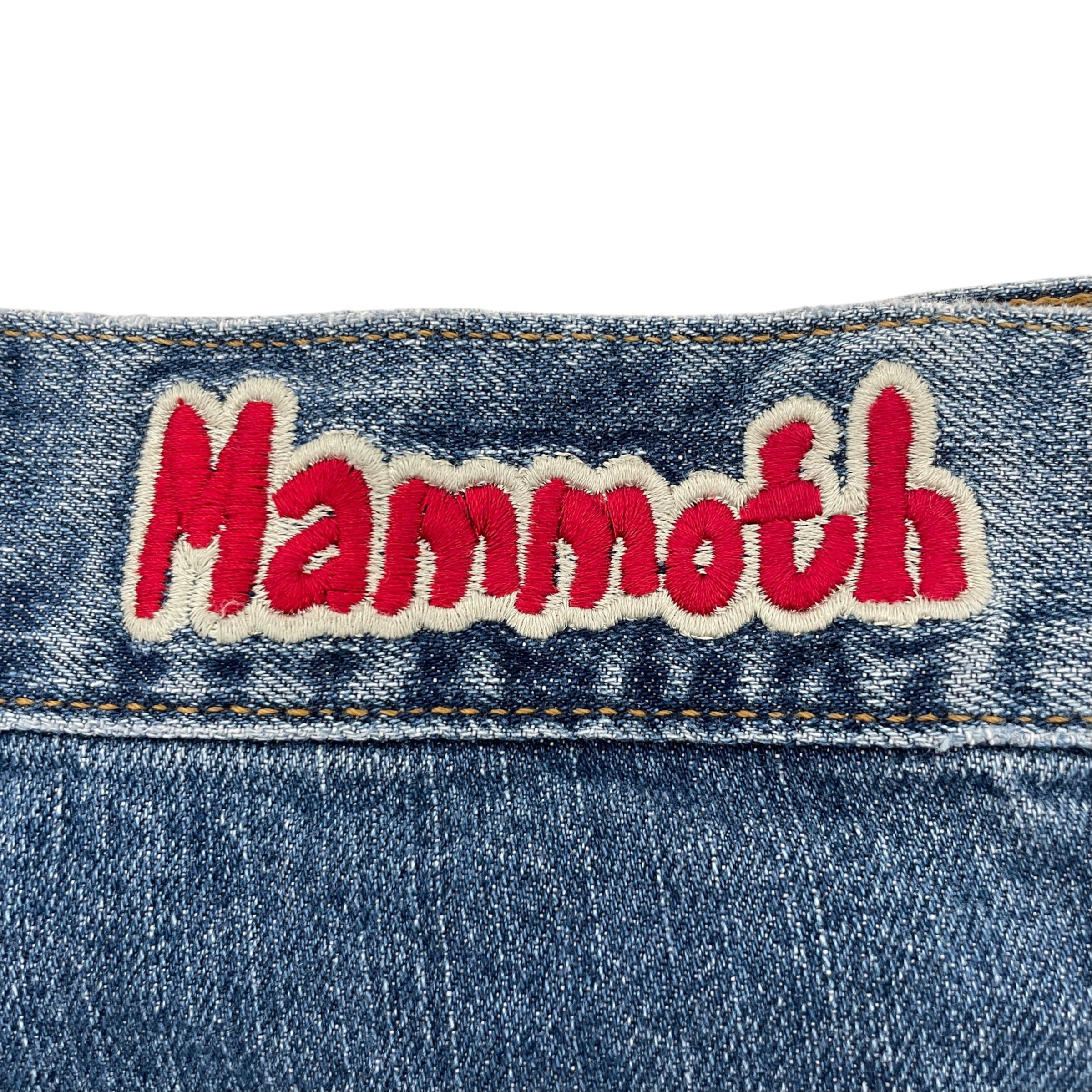 JNCO/Straight Pants/36/Denim/IDG/Graphic/MAMMOTH WIDE LEG view 4