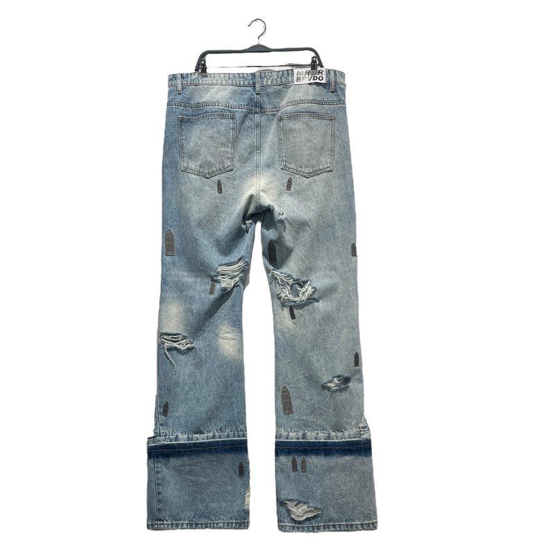 WHO DECIDES WAR/Bootcut Pants/38/Denim/BLU/