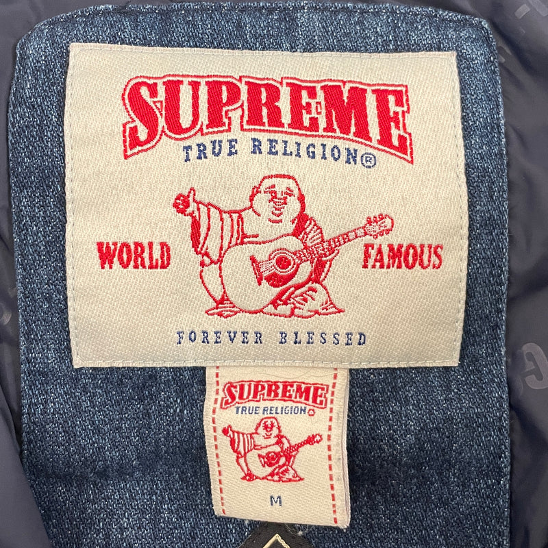 Supreme/TRUE RELIGION/Straight Pants/M/Denim/NVY/