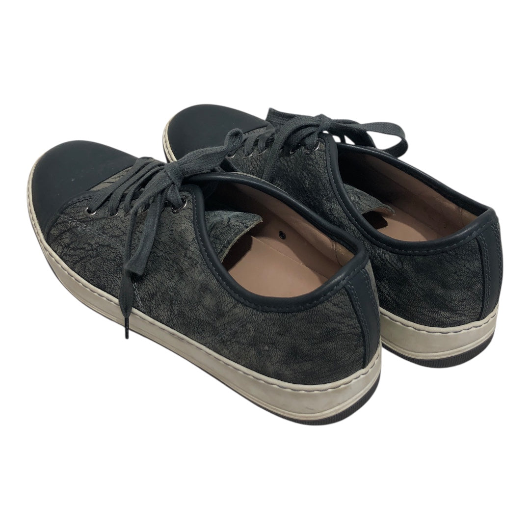 LANVIN/Low-Sneakers/US 7/GRY/SNAKESKIN LIKE DESIGN view 2