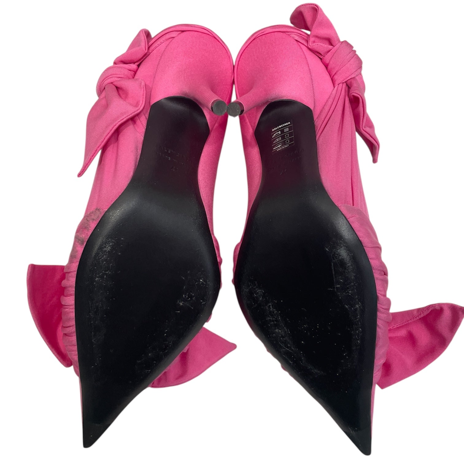 BALENCIAGA/Heels/EU 41/PNK/V-Tip/WRAP BOWTIE TOE / HEEL view 5