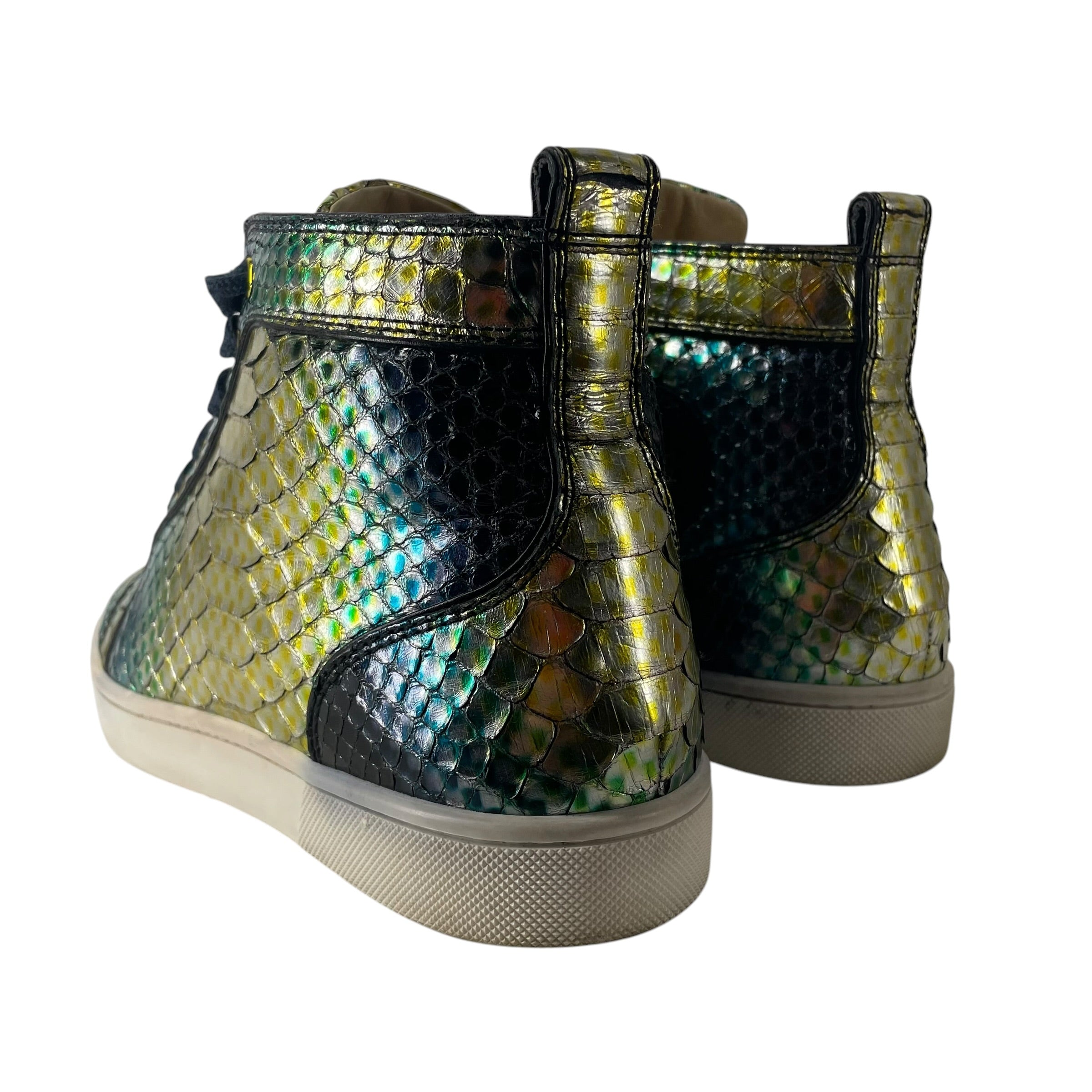 Christian Louboutin/Hi-Sneakers/EU 41/All Over Print/Leather/MLT/rantus orlato python view 3