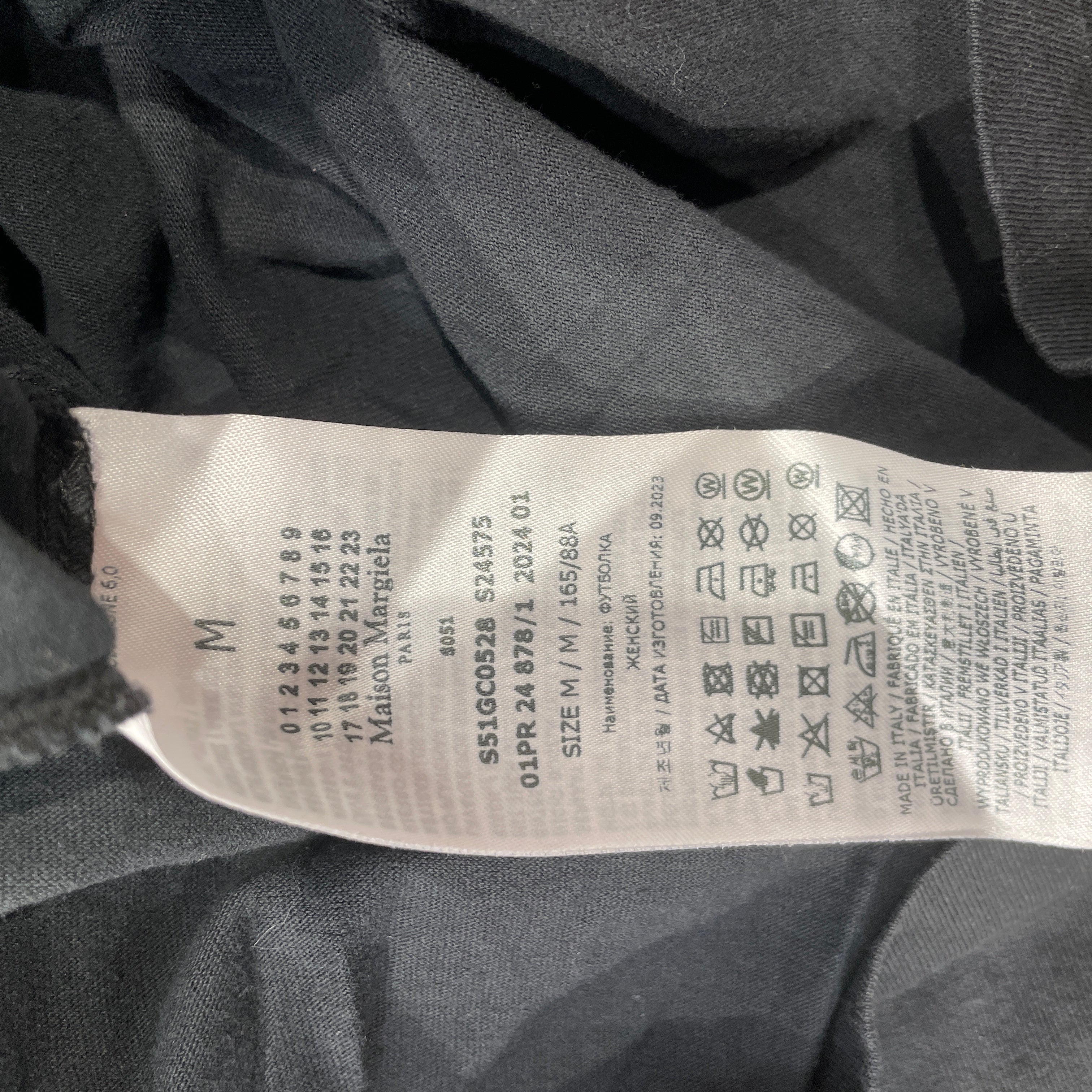 Maison Margiela/Tank Top/M/Cotton/BLK/NET SNATCHED view 4