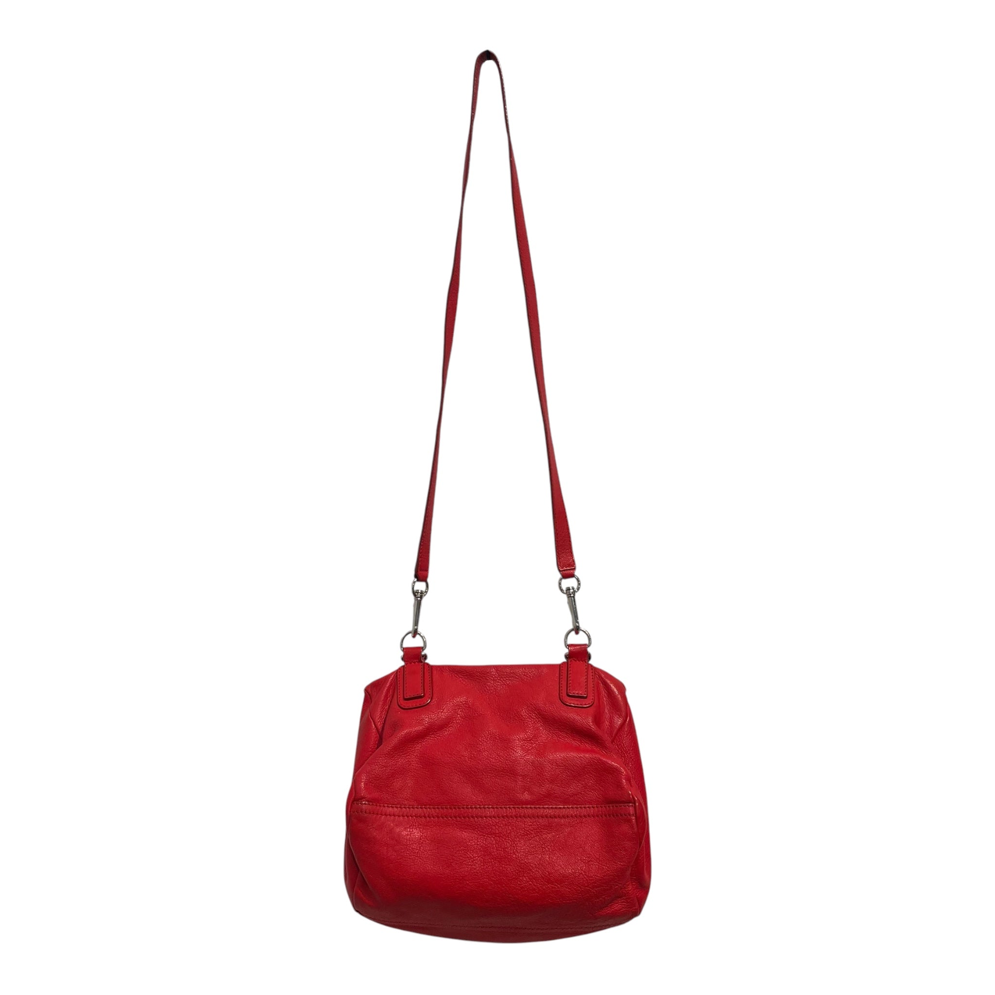 GIVENCHY/Cross Body Bag/Leather/RED/top handle efg0155 view 3