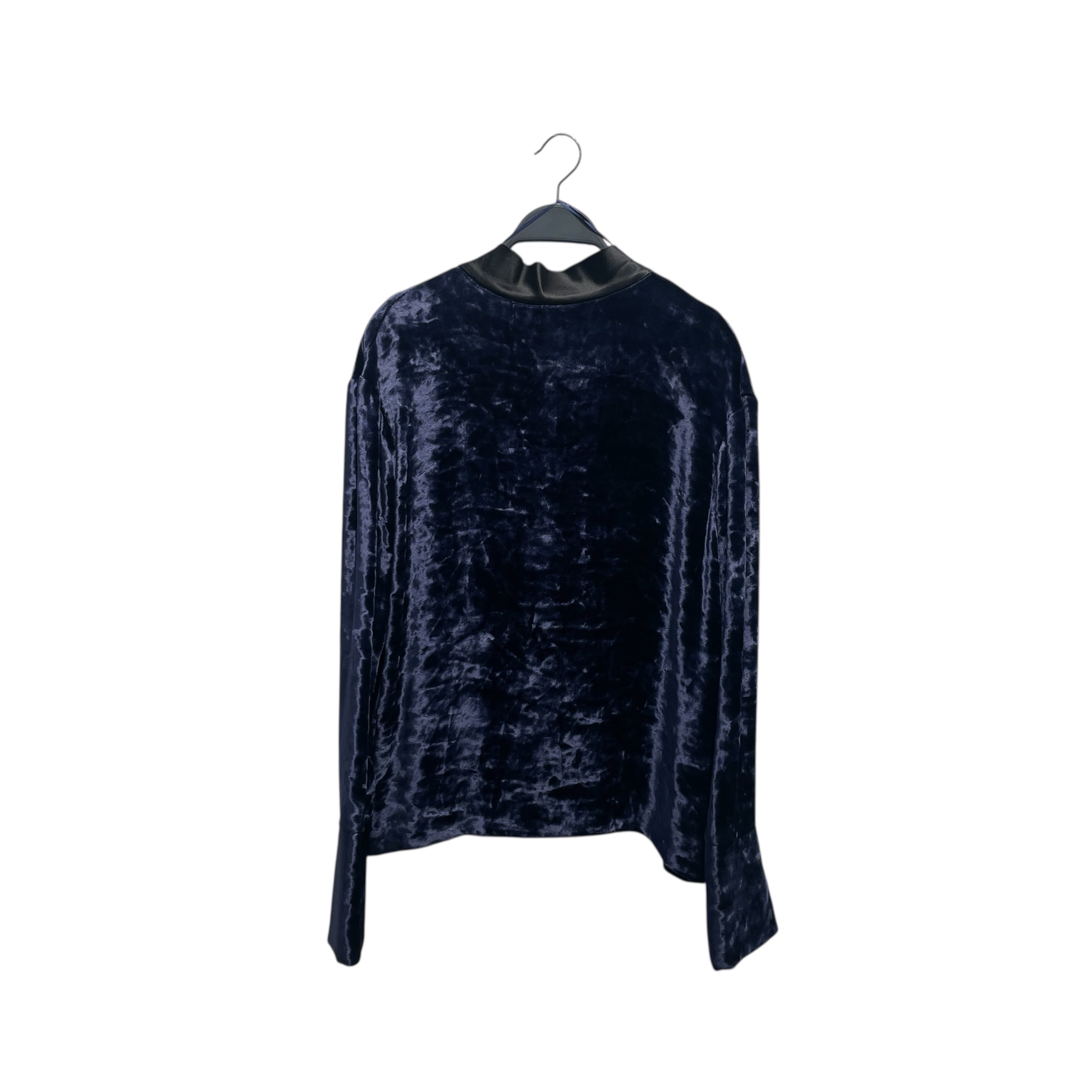 Maison Margiela/LS Blouse/38/BLU/Rayon/Plain view 2