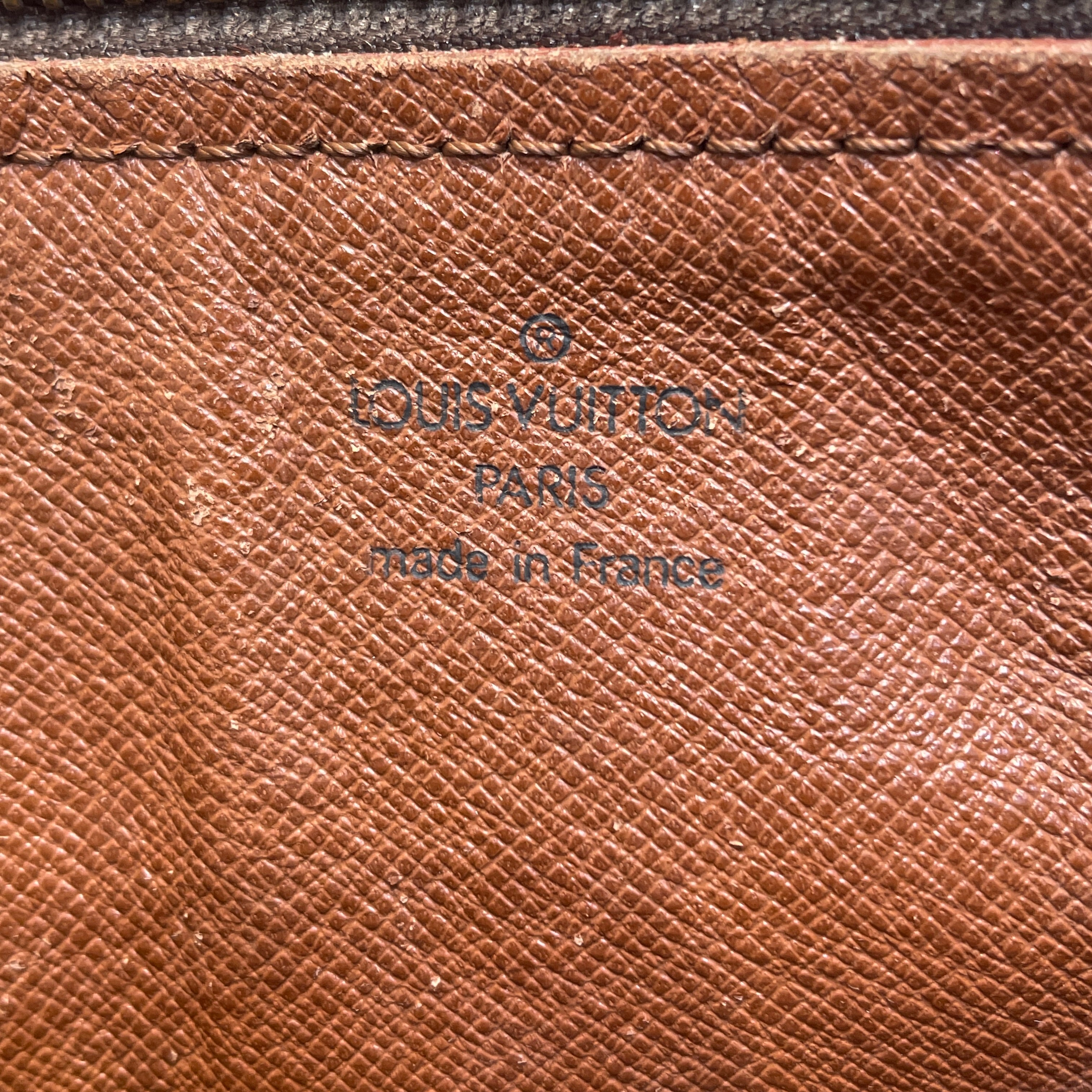 LOUIS VUITTON/Hand Bag/Monogram/Leather/BRW/Mini Papillon view 3