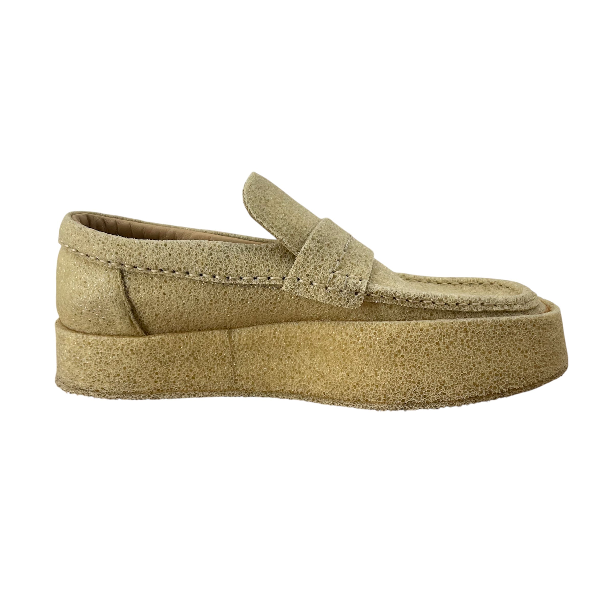 Acne Studios/Loafers/EU 44/IVR/BALEN SPONGE PLATFORM view 3