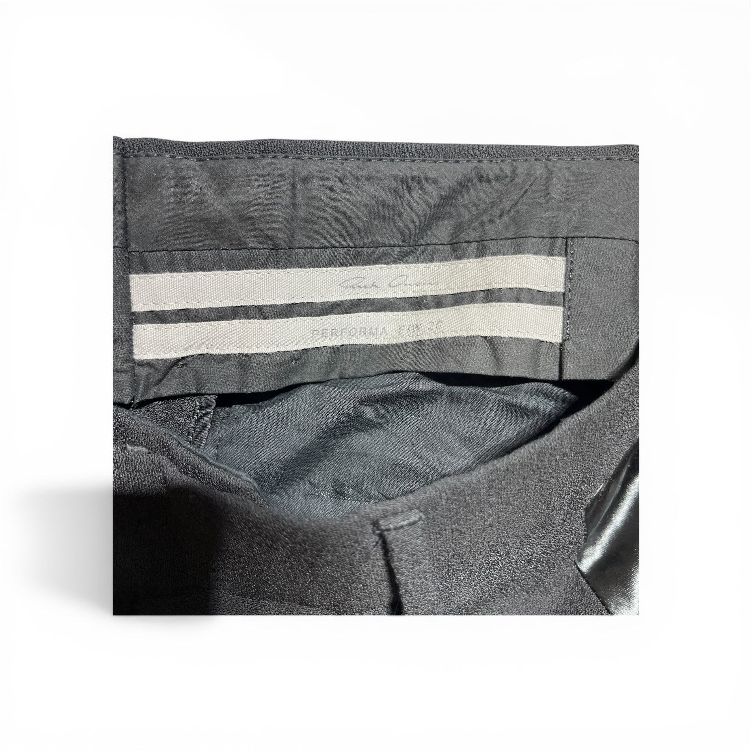 Rick Owens/Pants/8/Wool/BLK/PERFORMA FW 20 view 3