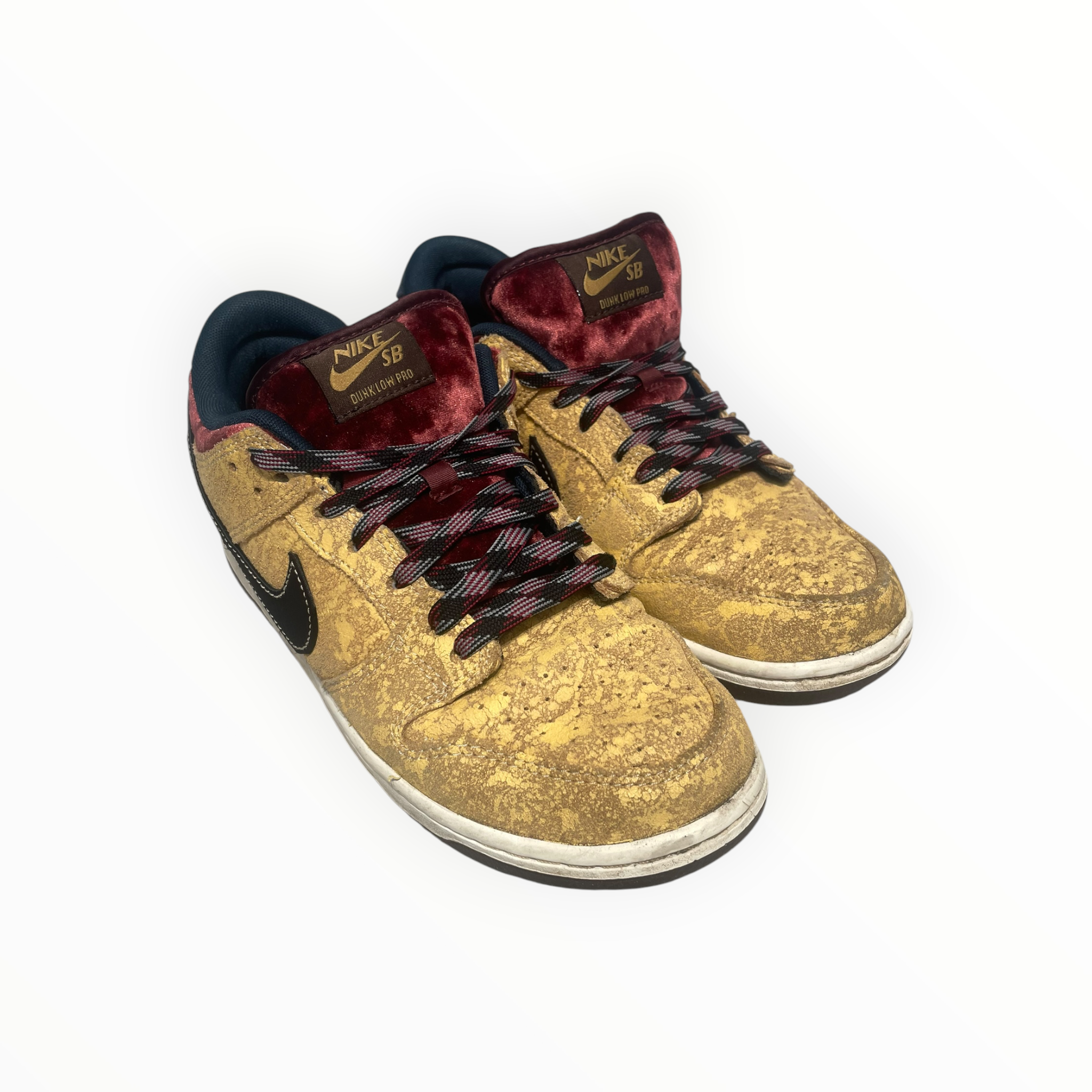 NIKE/DUNK LOW/Low-Sneakers/US 8/Suede/BEG/FZ1278-200 view 1