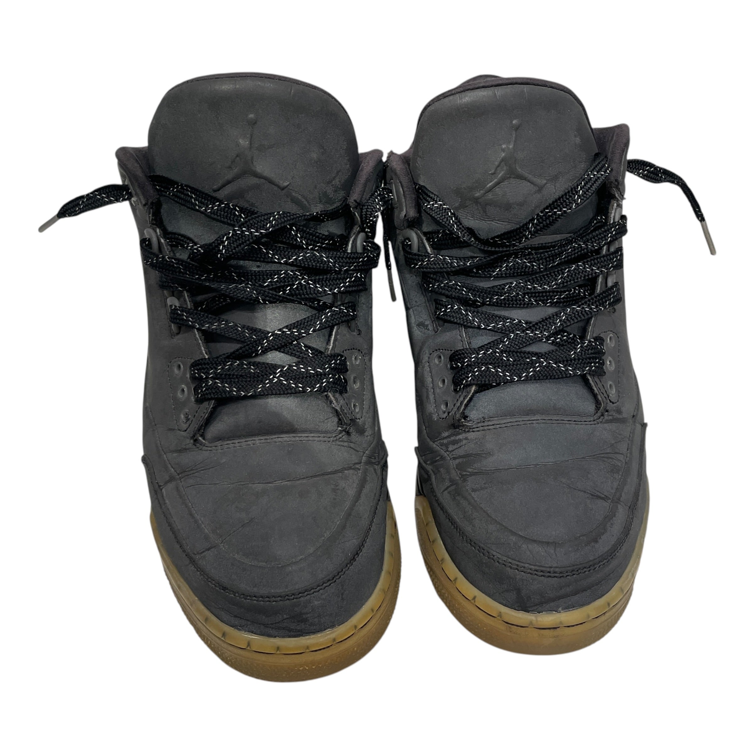 NIKE/AIR JORDAN 5LAB3/Low-Sneakers/US 10/Faux Leather/GRY/631603-010 view 4