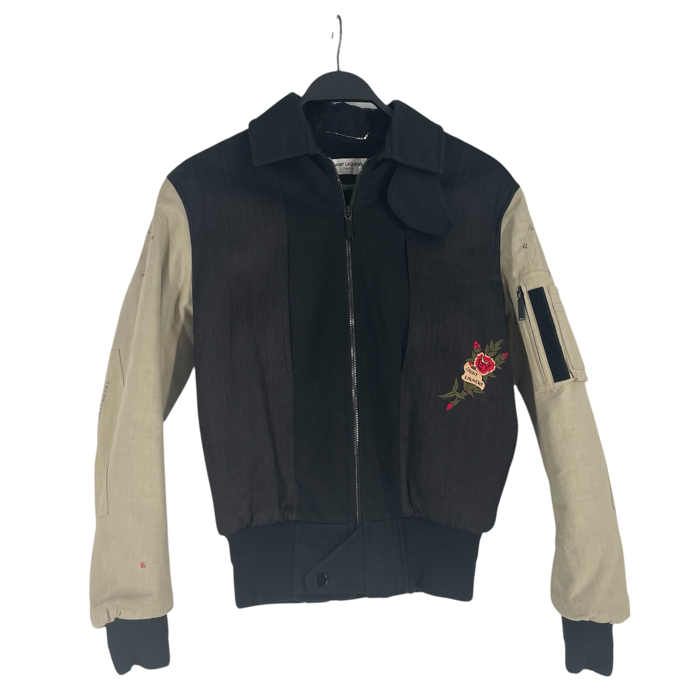 YVES SAINT LAURENT/Jacket/46/Cotton/BLK/UP53201701087 view 1