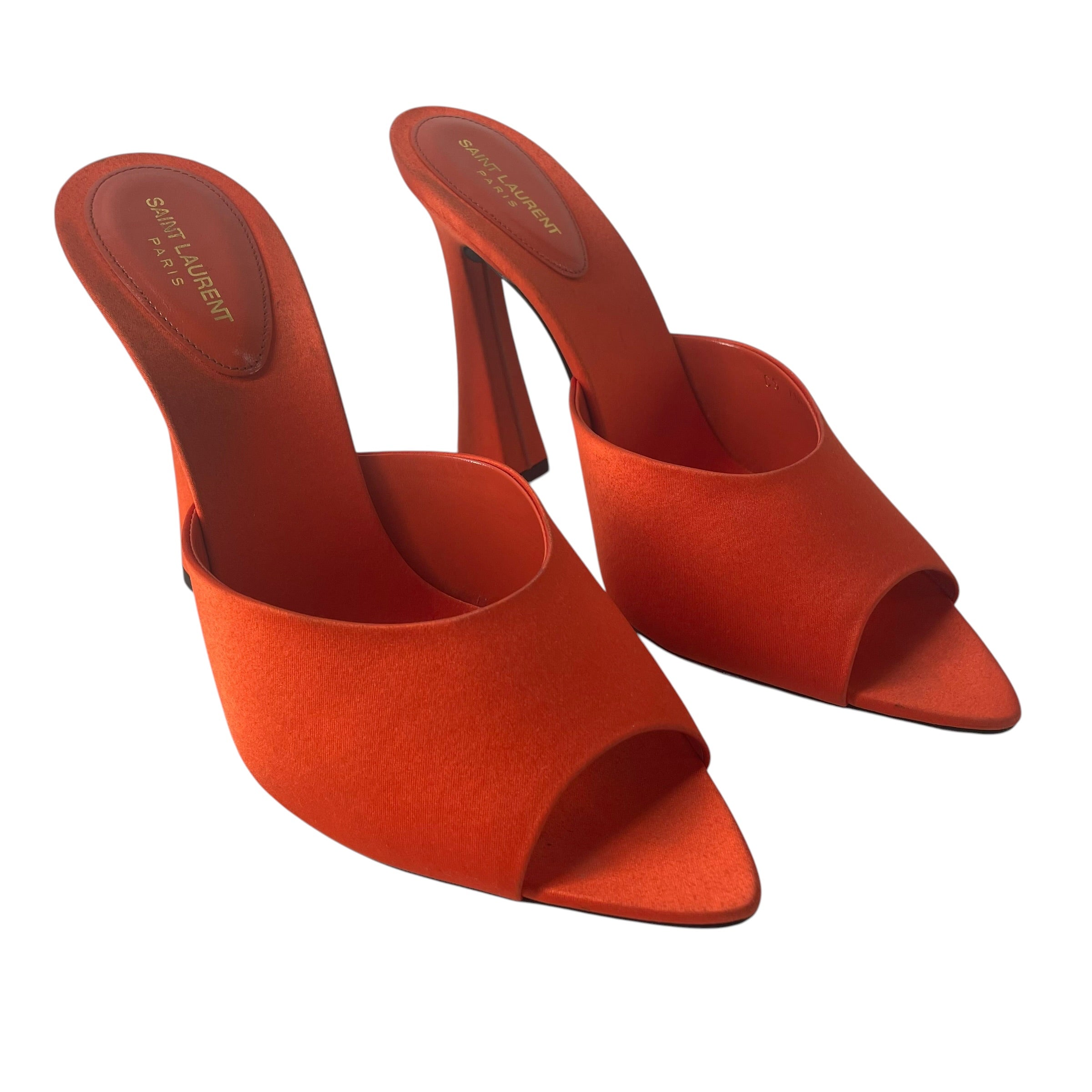 SAINT LAURENT/Heels/EU 41/Silk/ORN/POINTED TOE HEELS BRAND NEW view 1