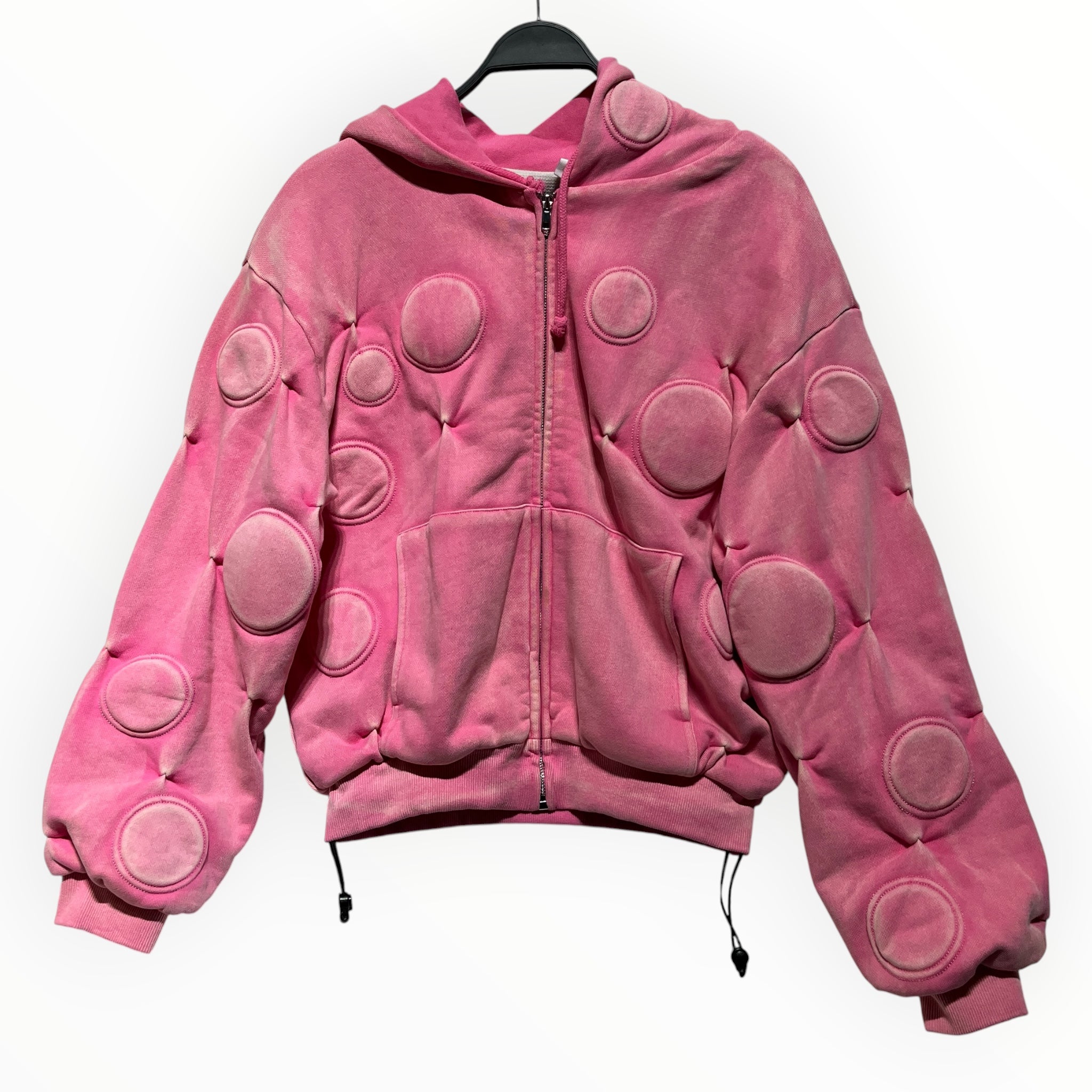 BAD SON/Zip Up Hoodie/S/Cotton/PNK/Oxygen Hoodie view 1
