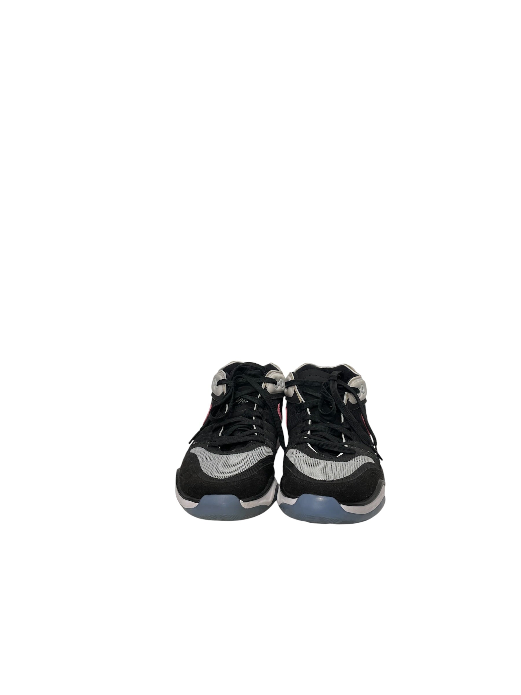 NIKE/Low-Sneakers/US 9/BLK/ZOOM G.T. HUSTLE PINK/BLACK view 4