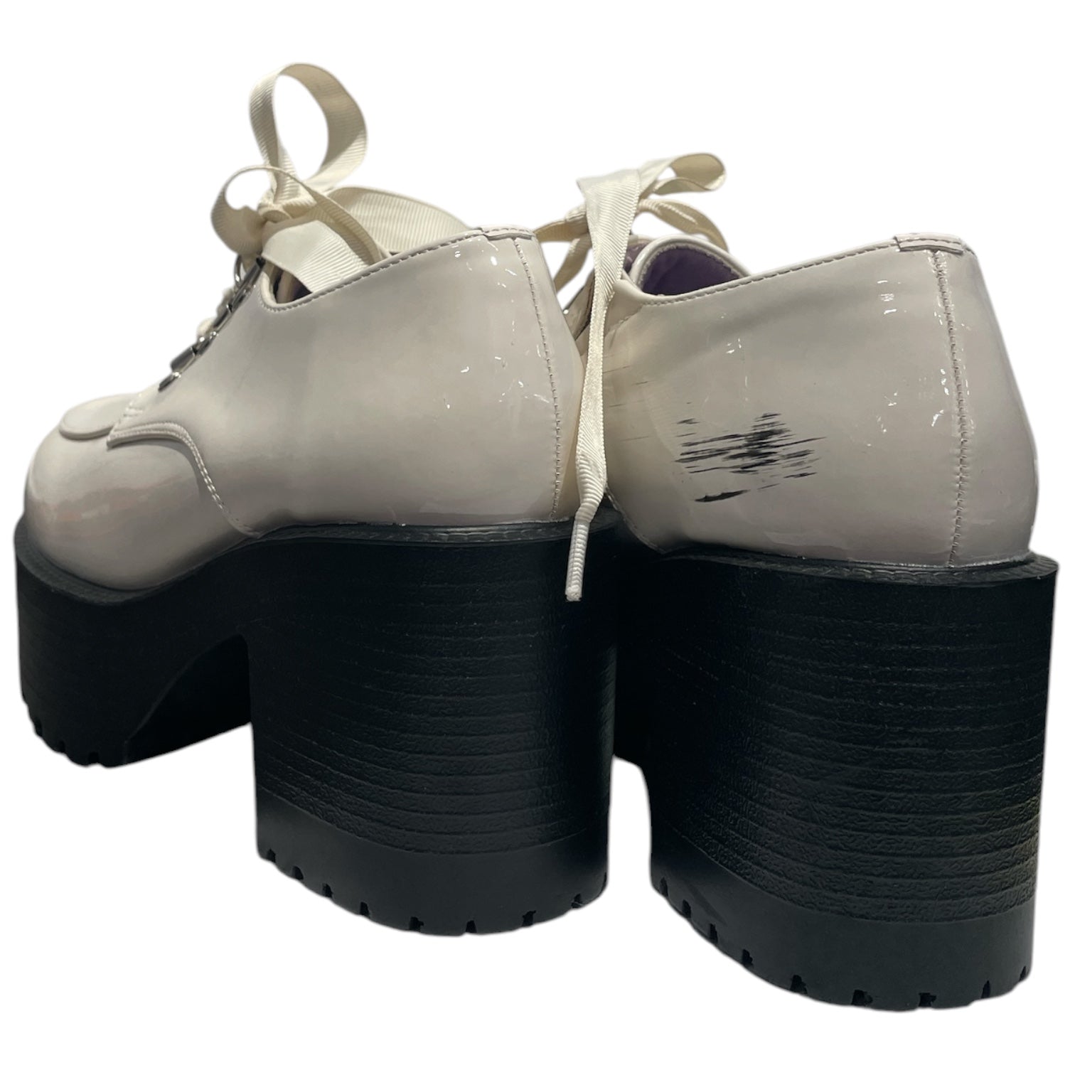YOSUKE/Shoes/M/Leather/CRM/Chunky Heel/YOSUKE PLATFORM SHOE view 2