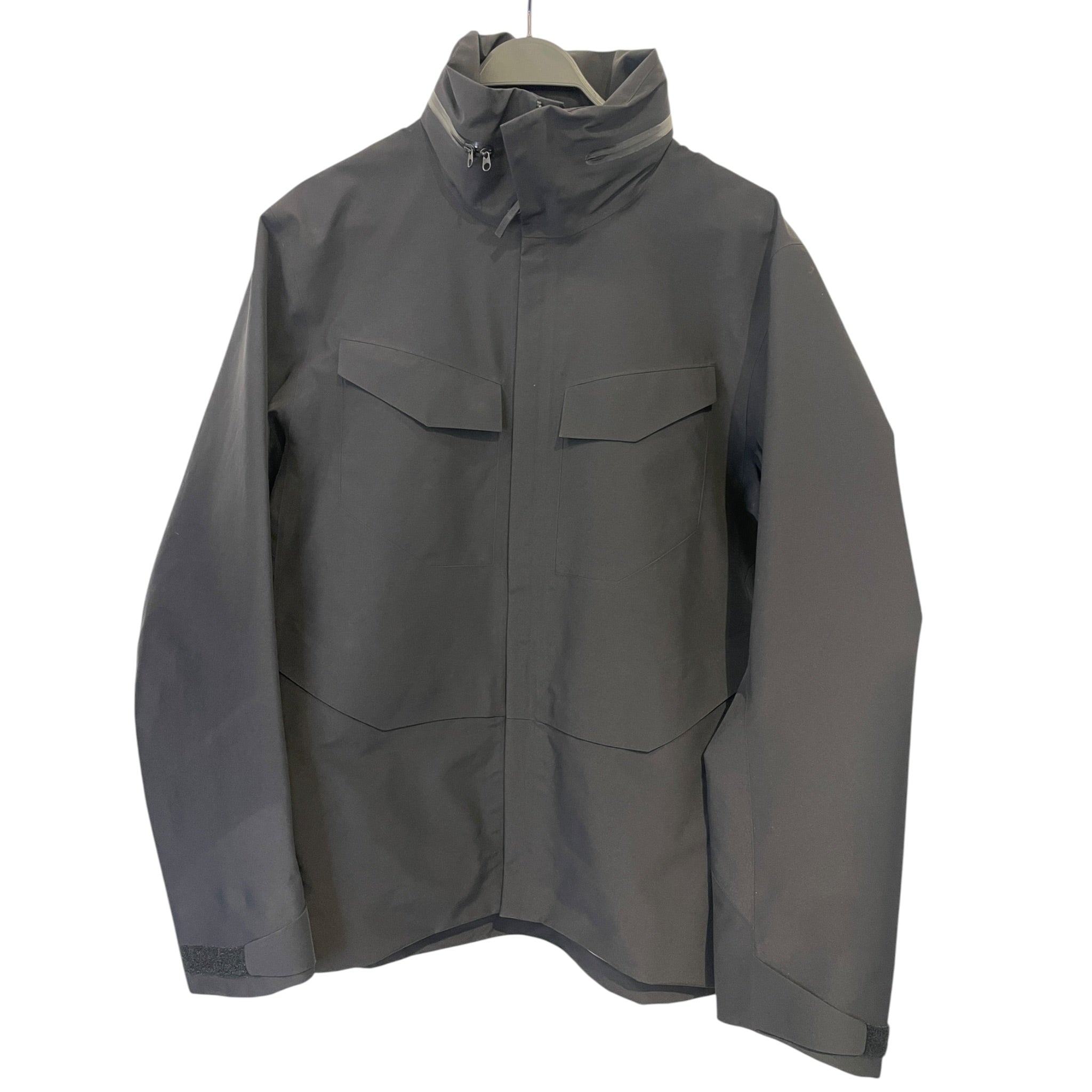 ARC'TERYX/Windbreaker/M/Nylon/BLK/GoreTex / Chest Pockets view 1