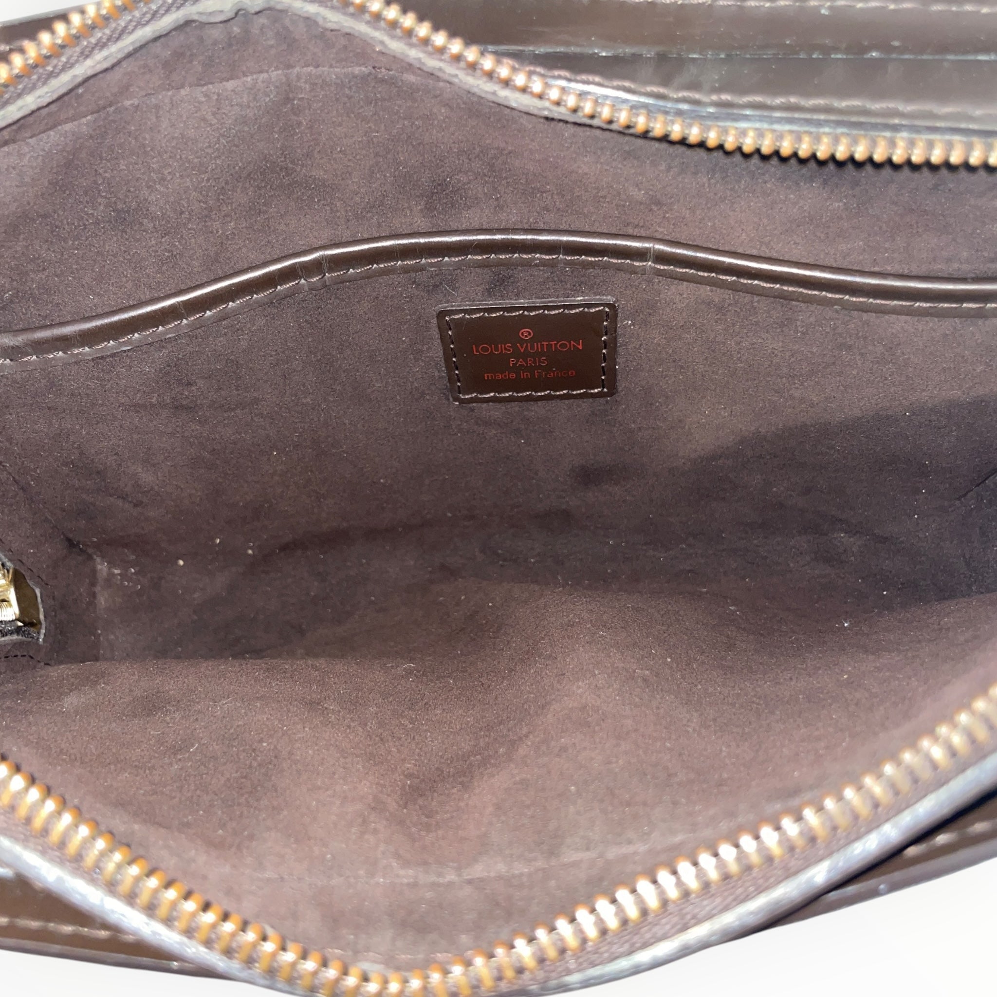 LOUIS VUITTON/Pouch/Monogram/Leather/BRW/damier saint louis clutch view 4