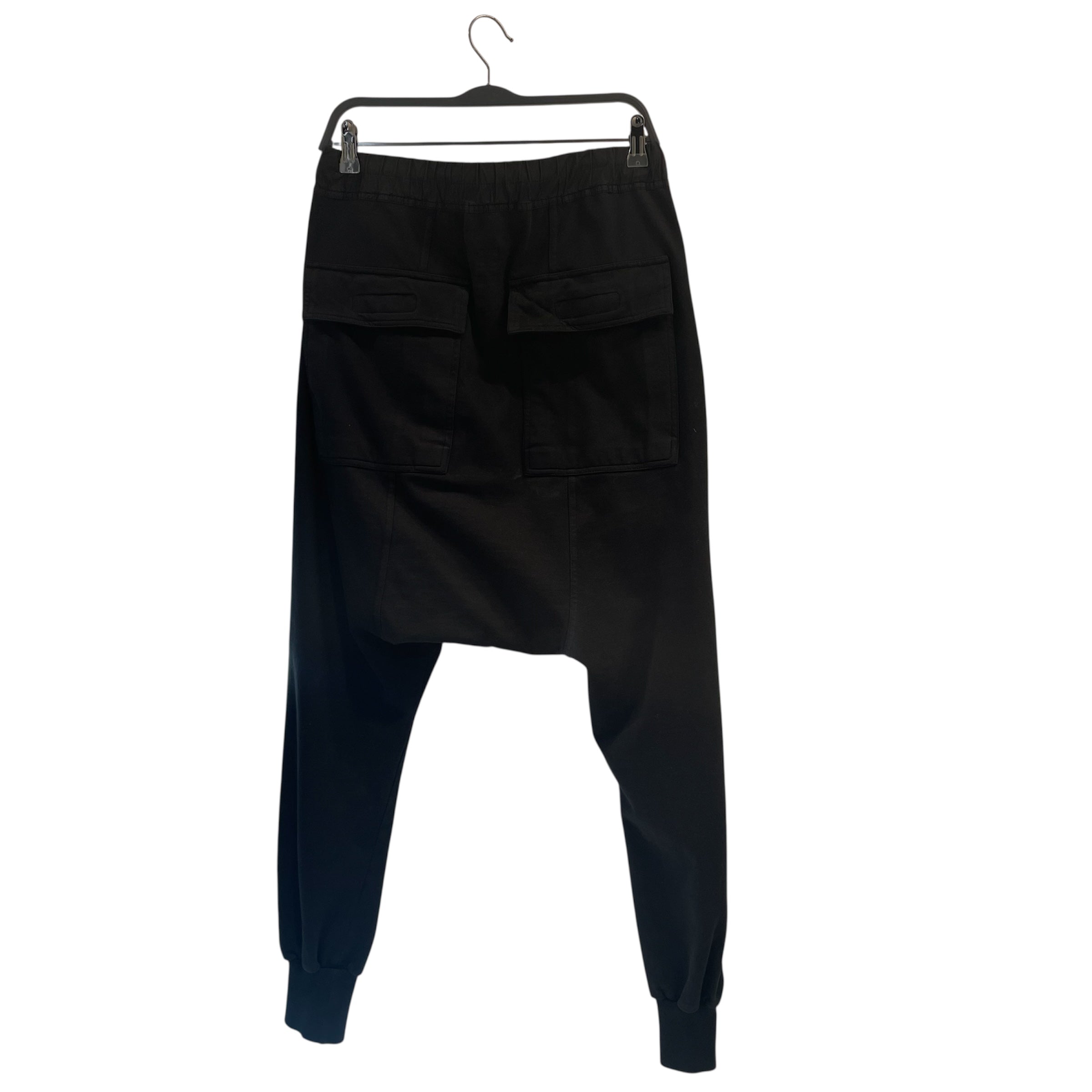 Rick Owens/Pants/M/Cotton/BLK/DROP DROTCH DRAWSTRING view 2