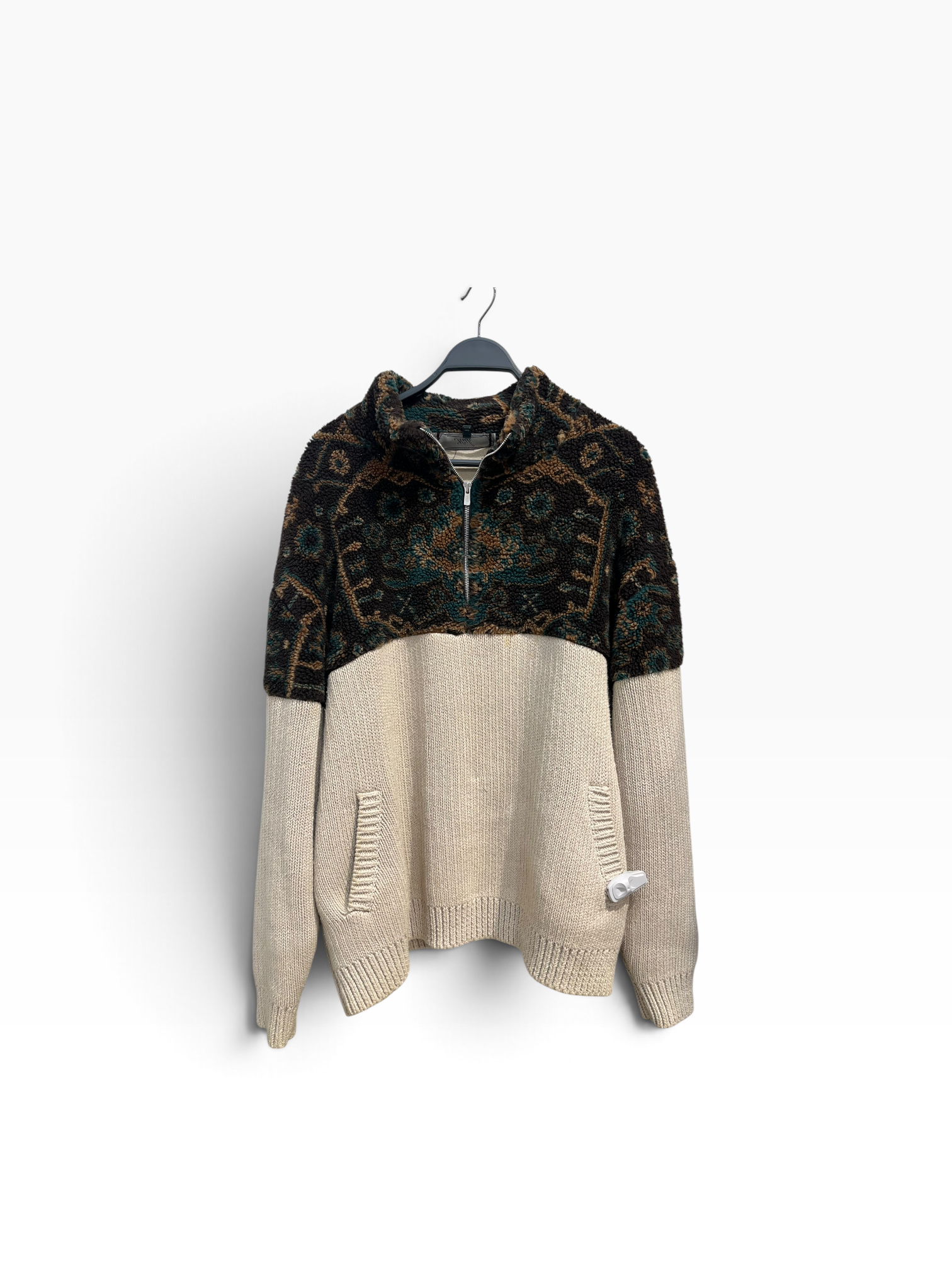 Kith/Sweater/XXXL/Plain/Cotton/MLT/Sebastian Quarter Zip view 1