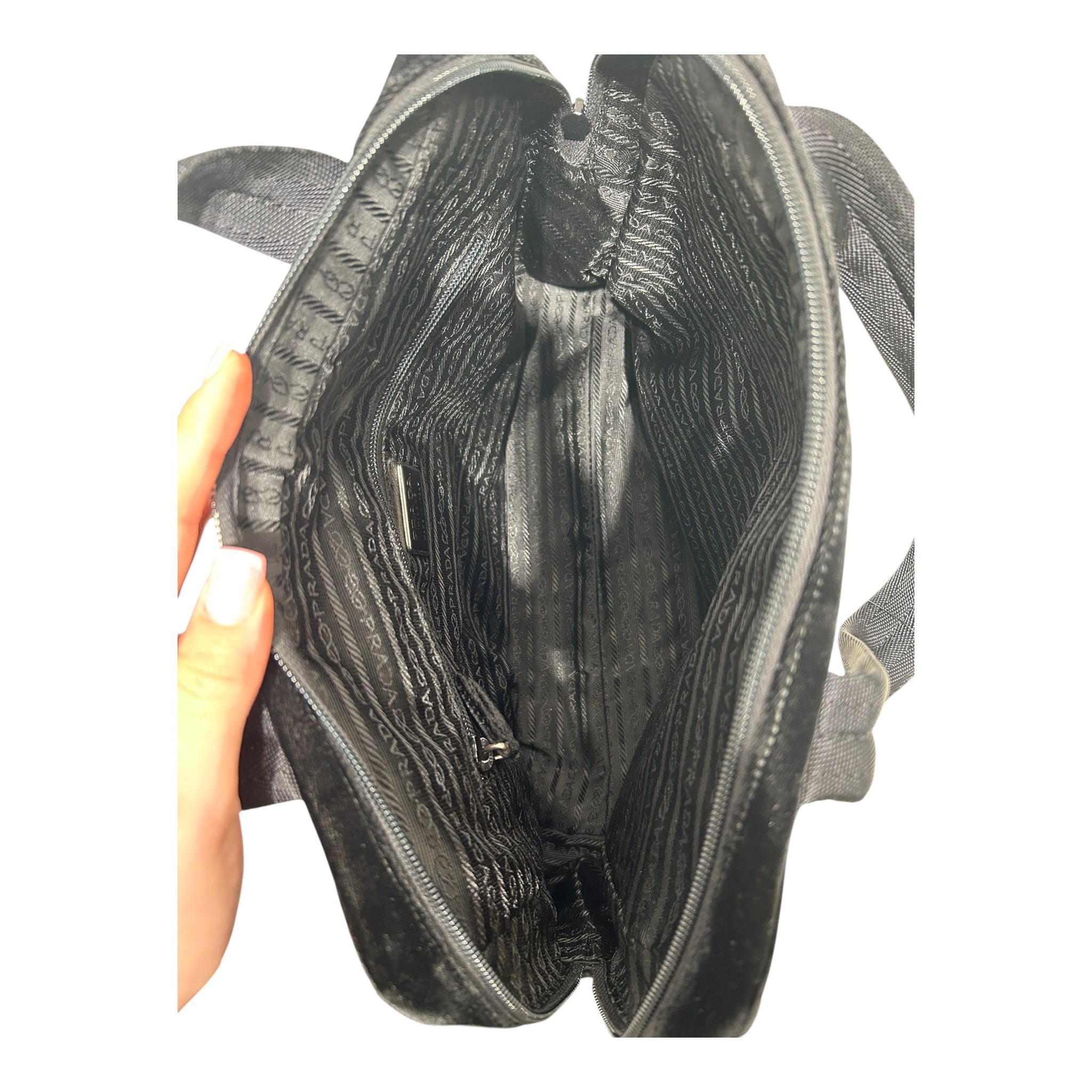 PRADA/Hand Bag/BLK/PRADA view 4