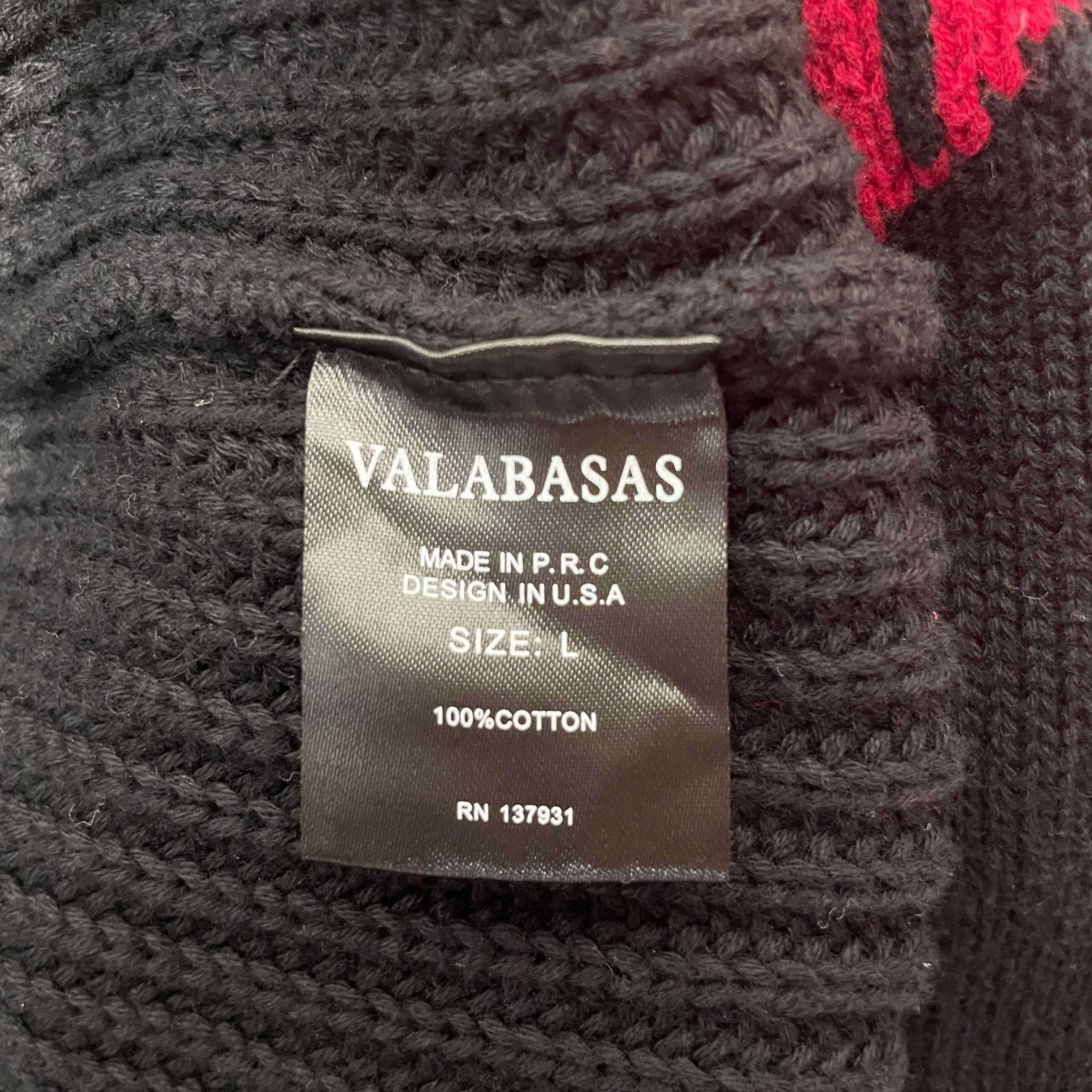 VALABASAS/Sweater/L/Cotton/BLK/ view 4