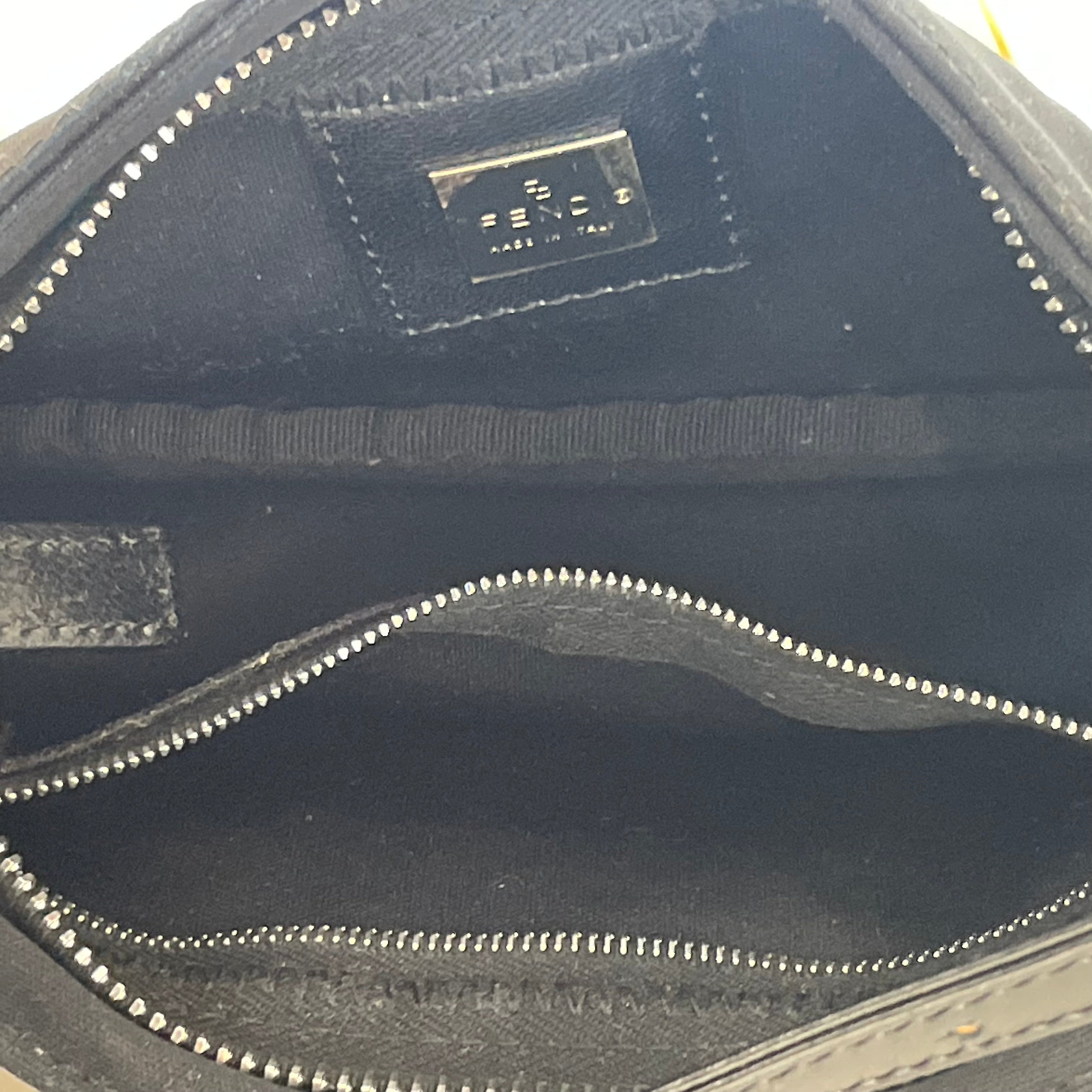 FENDI/Hand Bag/Nylon/BLK/NEOPRENE BAGUETTE VINTAGE view 7