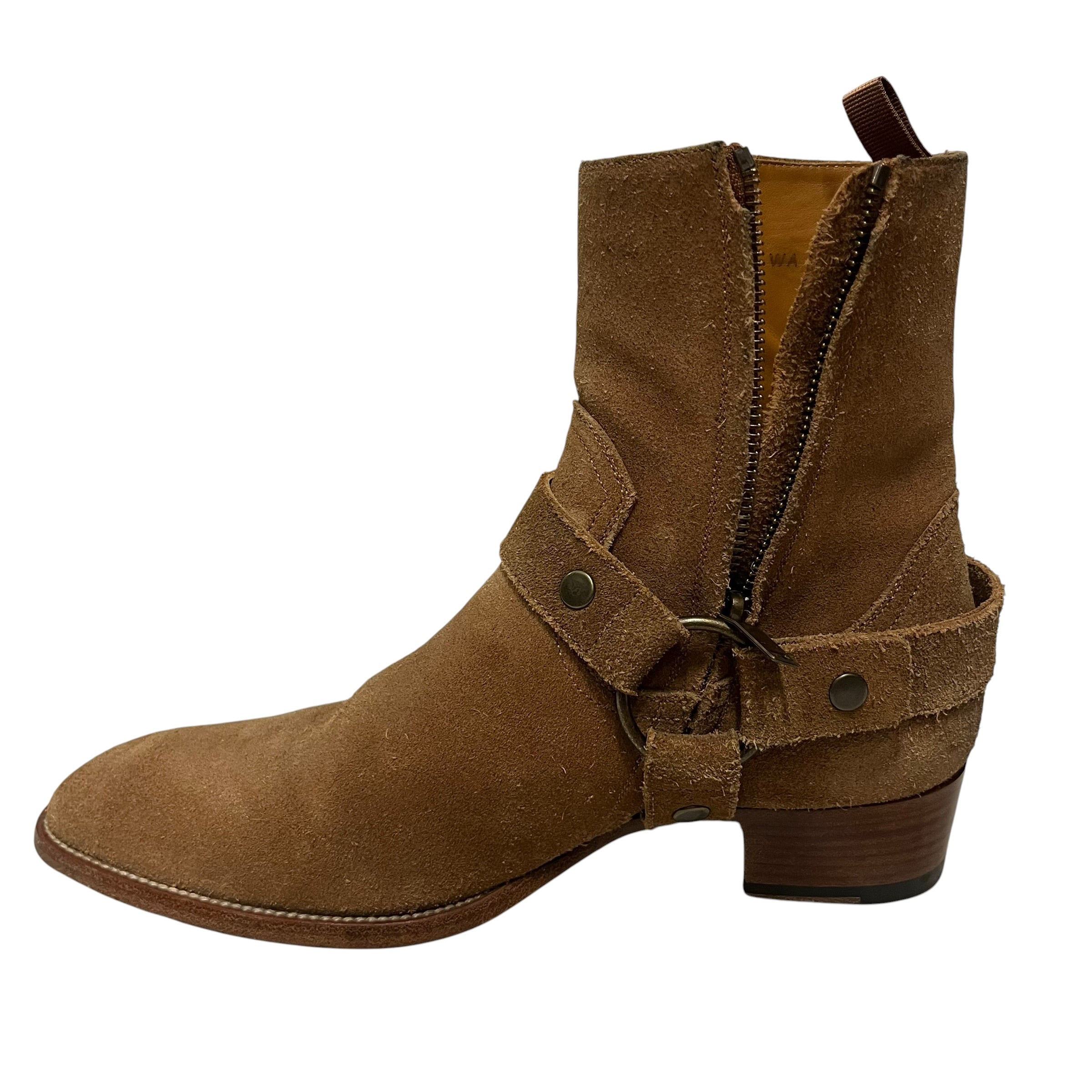YVES SAINT LAURENT/Boots/EU 40/Suede/BEG/wyatt harness view 20