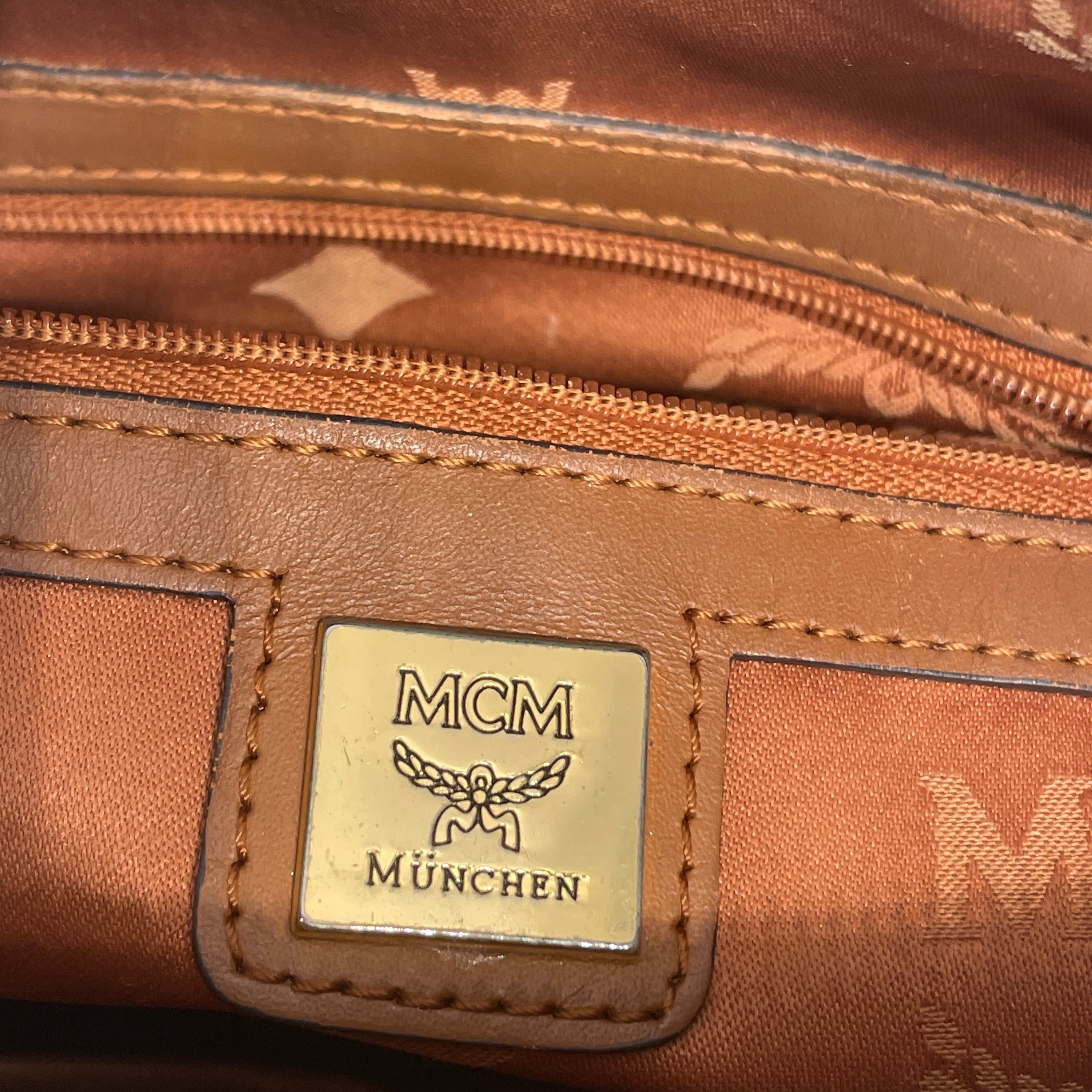 MCM/Hand Bag/Monogram/Leather/ORN/ view 4