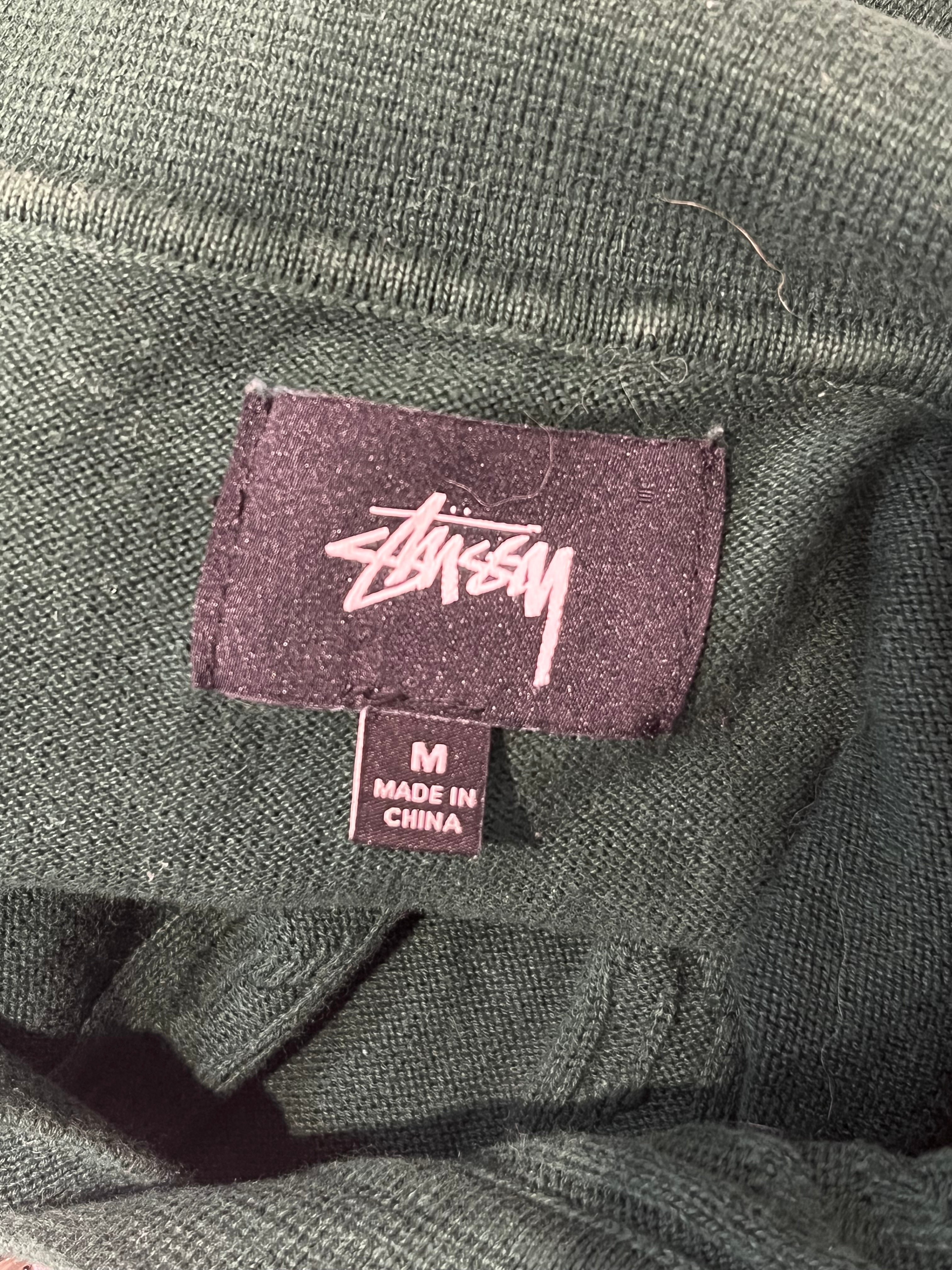 STUSSY/LS Shirt/M/Cotton/GRN/94974 Green LS Knit Polo view 3