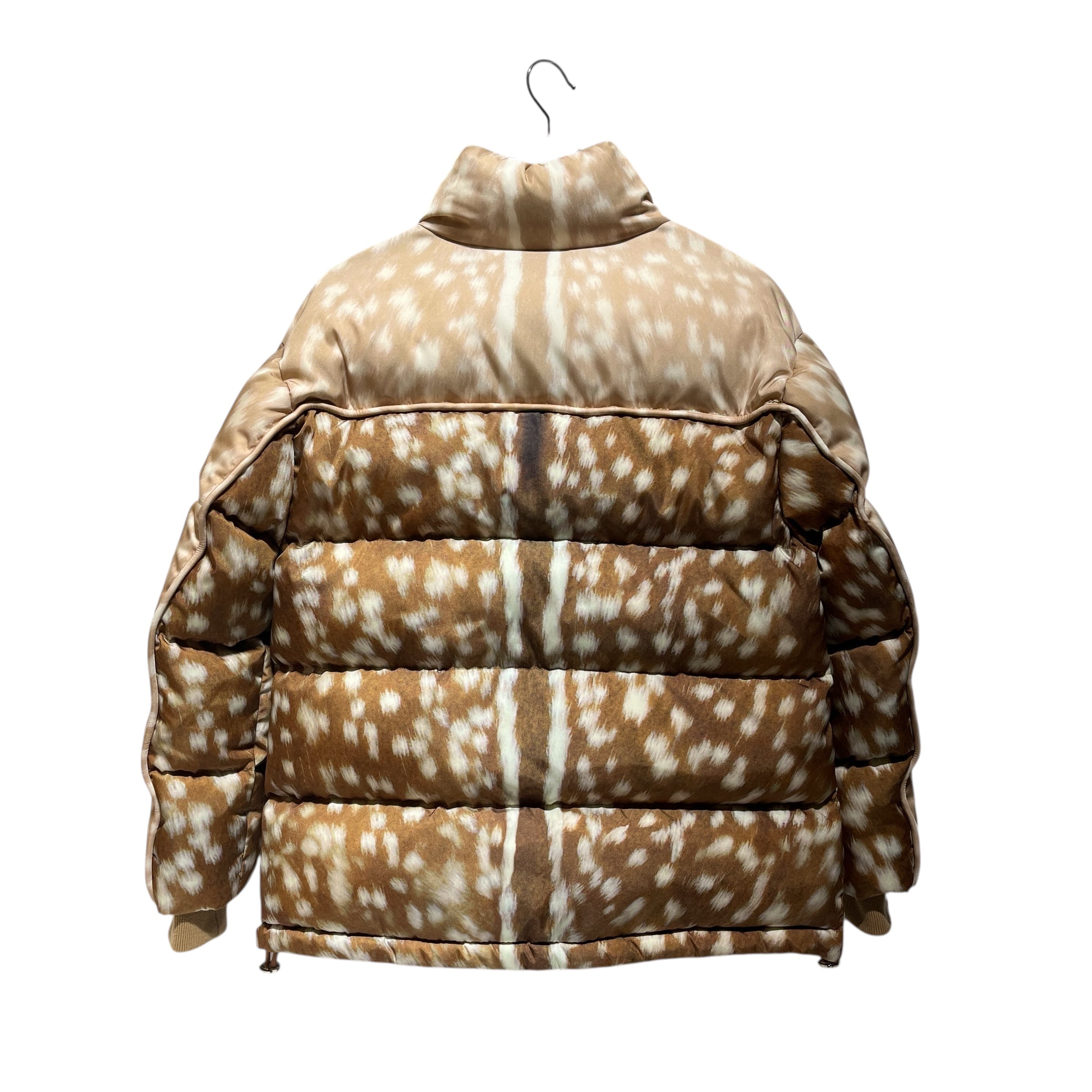 BURBERRY/Puffer Jkt/S/Animal Pattern/Nylon/MLT/deer print puffer view 2