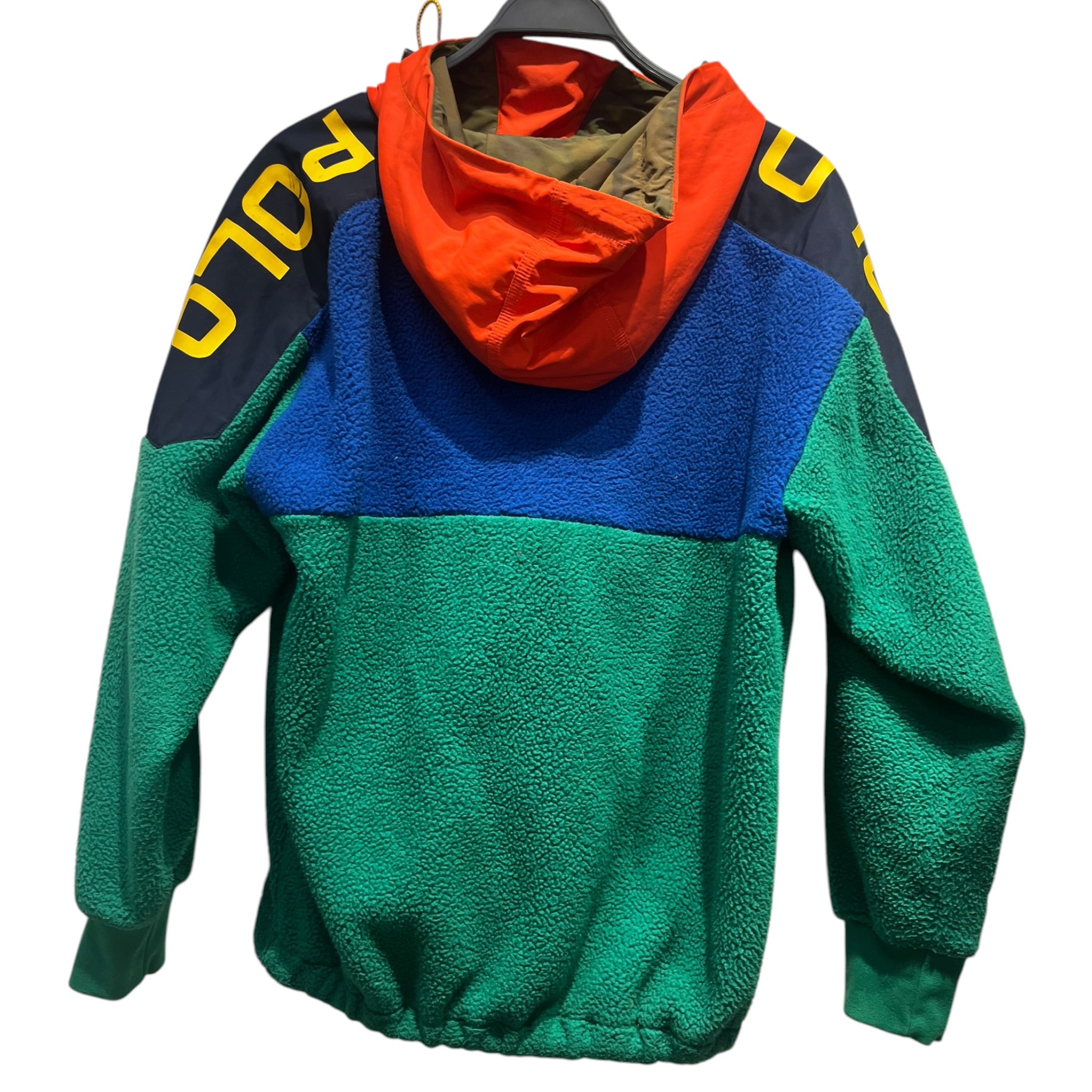 POLO COUNTRY/Fleece Jkt/S/Cotton/GRN/ view 2