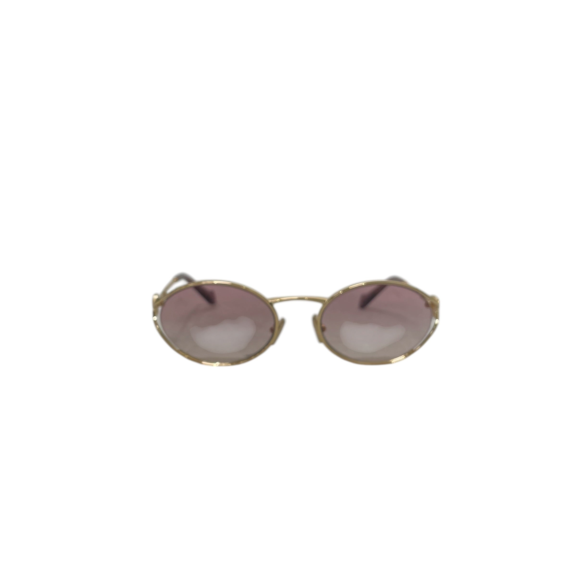 MIU MIU/Sunglasses/Titanium/GLD/L's/MU S2YS PINK LENSE view 7