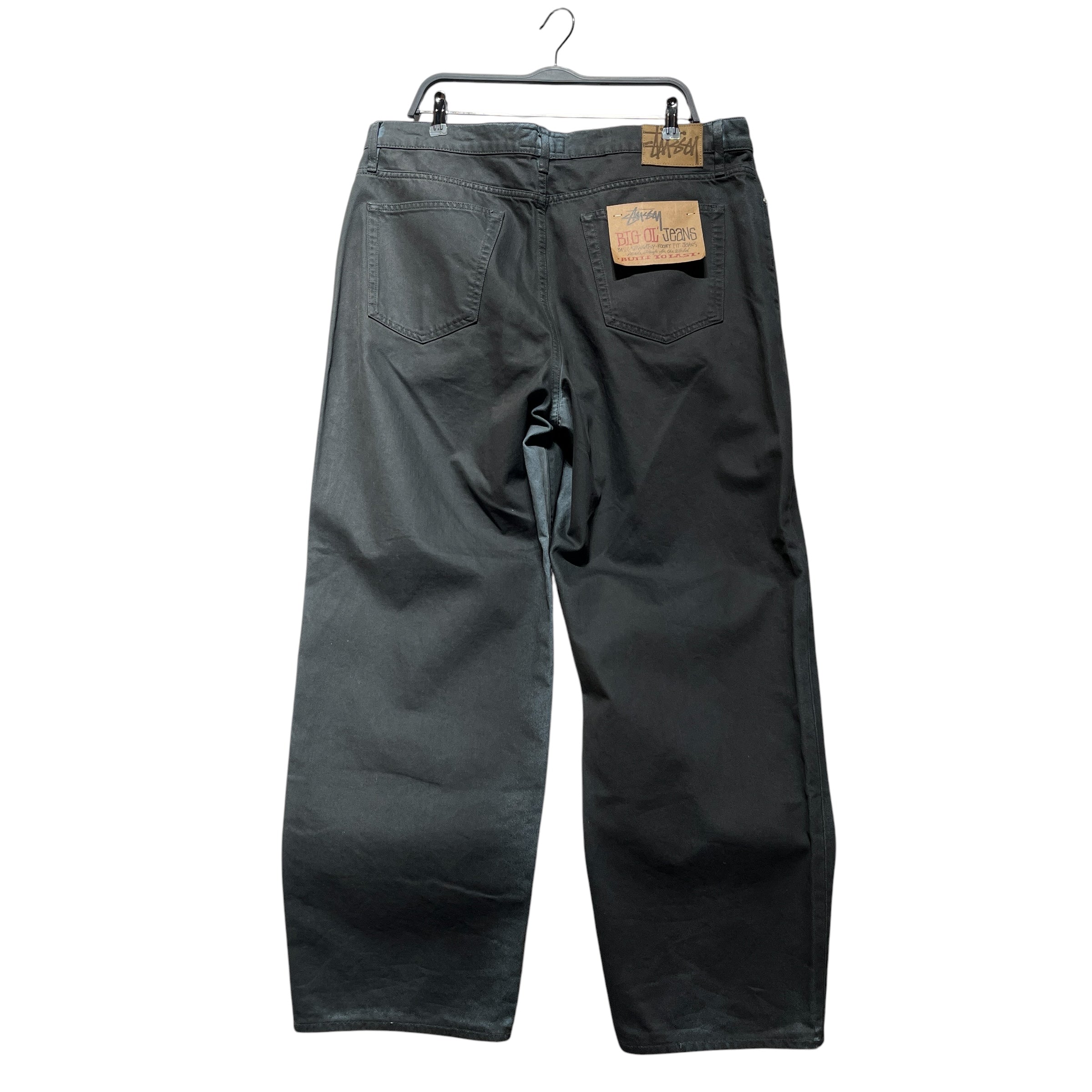 STUSSY/Straight Pants/36/Cotton/GRY/BIG OL JEAN view 3