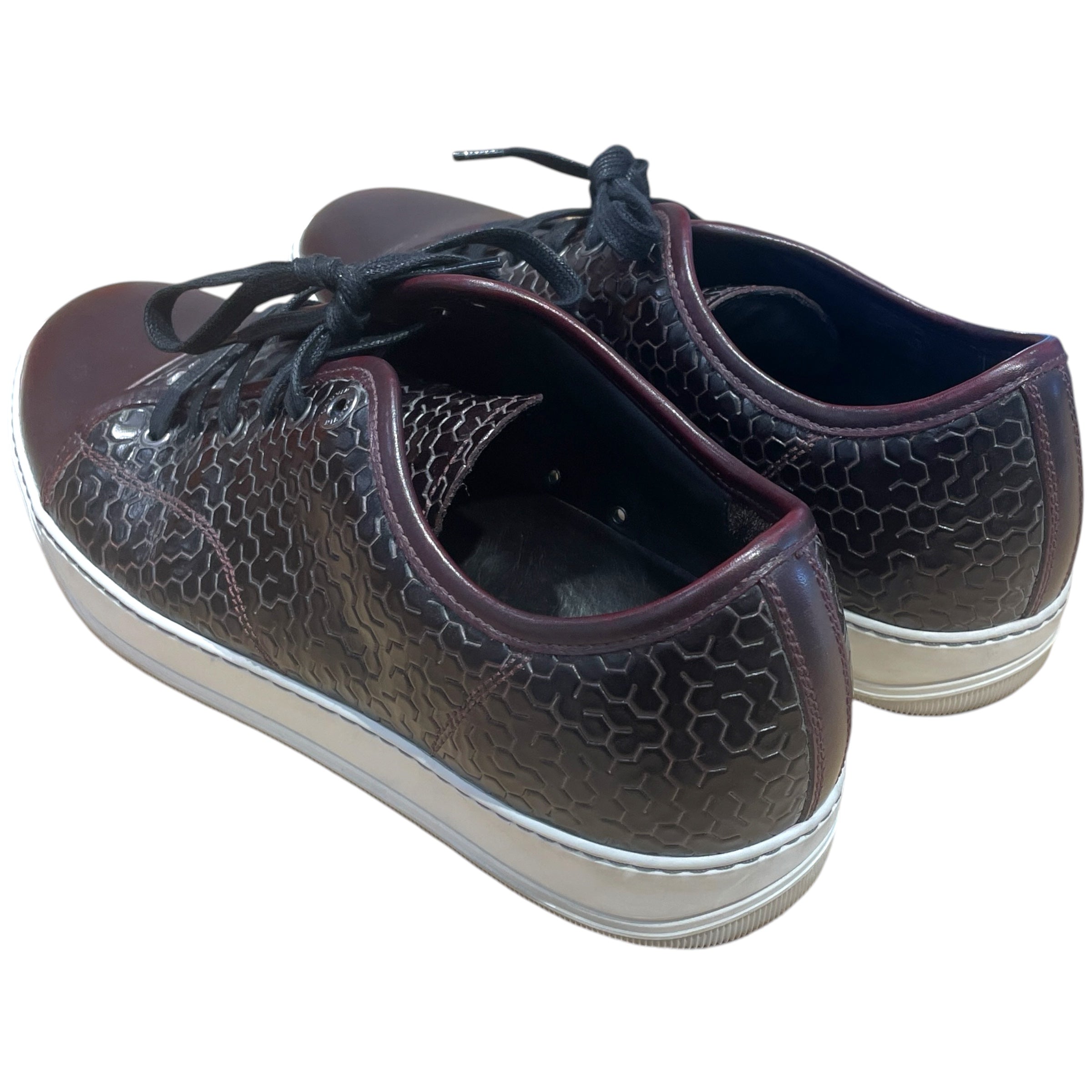 LANVIN/Low-Sneakers/US 9/Leather/PPL/ view 2