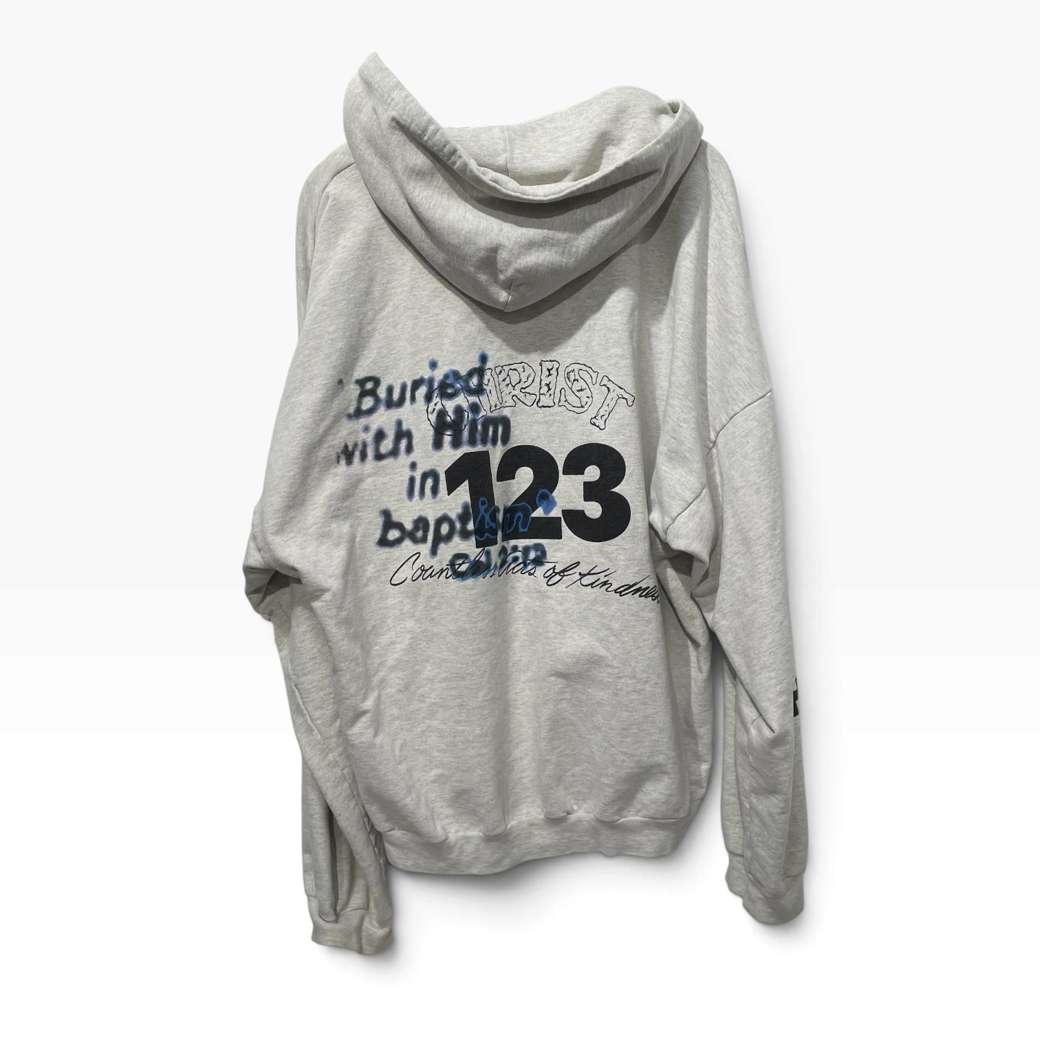 RRR123 RIVINGTON roi Rebis/Zip Up Hoodie/2/Cotton/GRY/ view 2