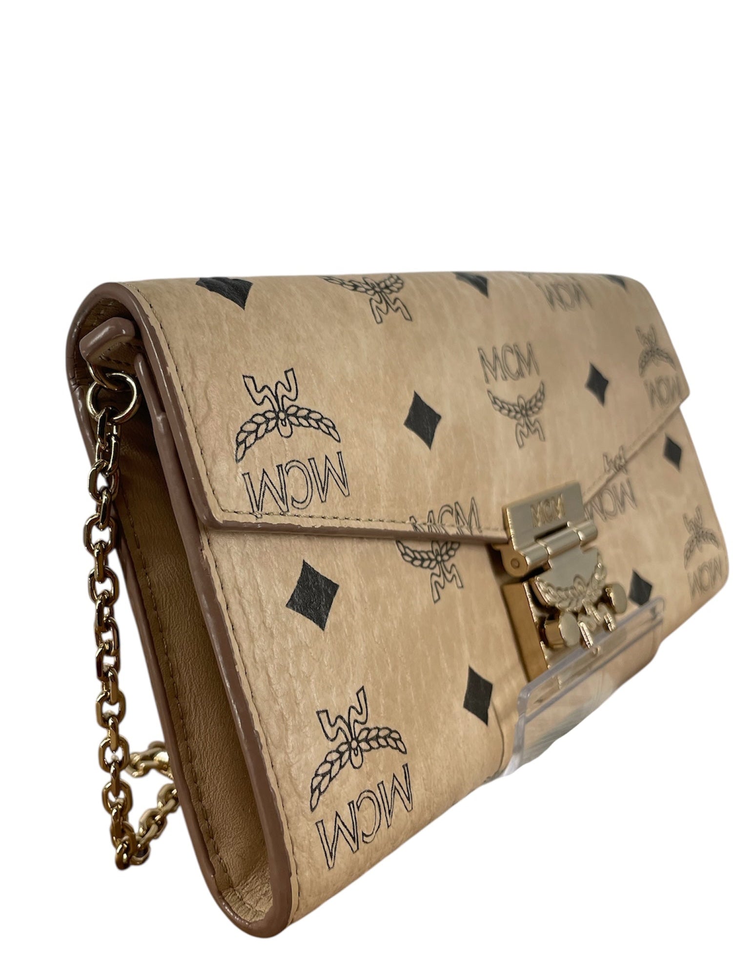 MCM/Long Wallet/Monogram/Leather/CRM/CROSSBODY WALLET view 5