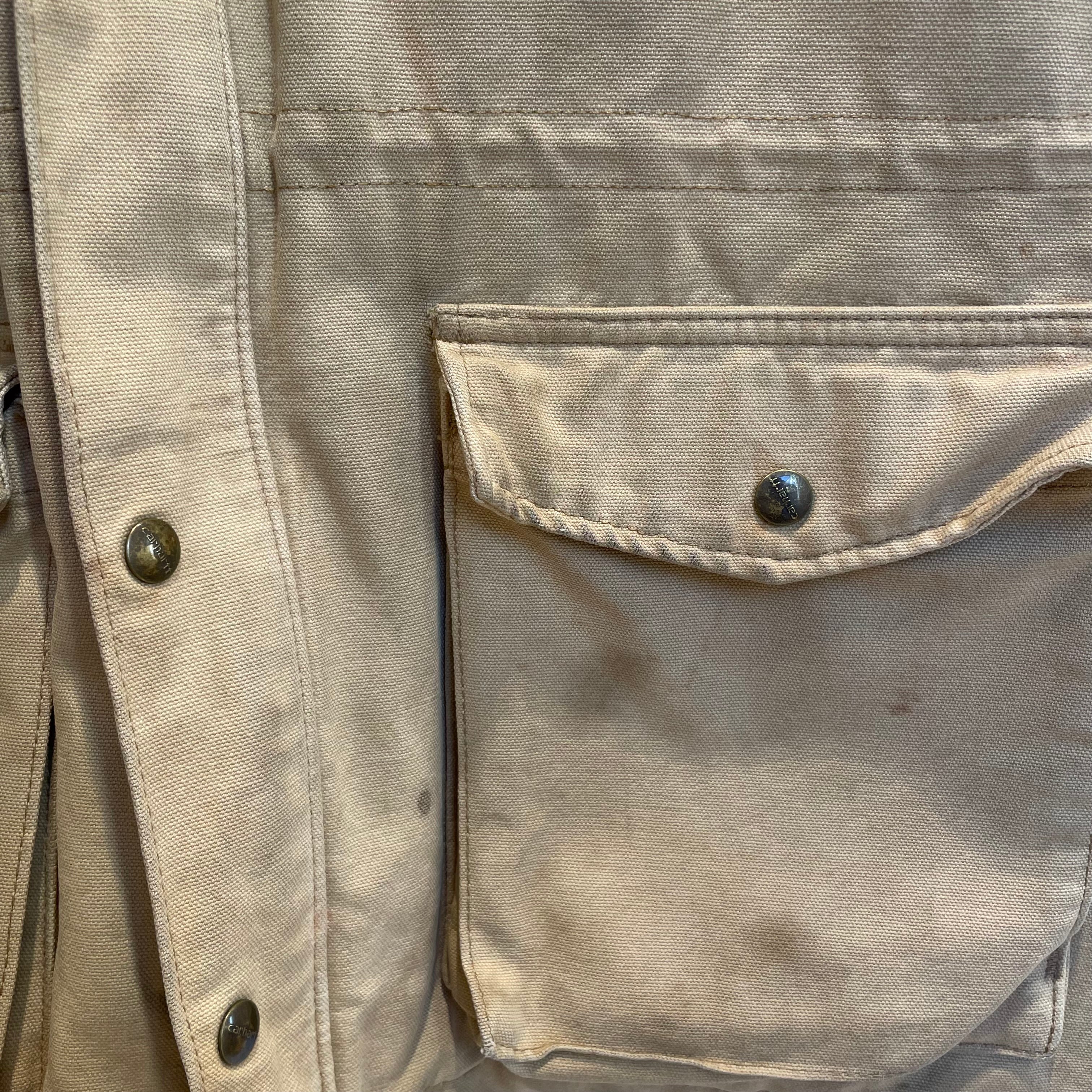 Carhartt/Denim Jkt/L/Denim/CRM/OVERSIZE/LARG POCKETS view 4